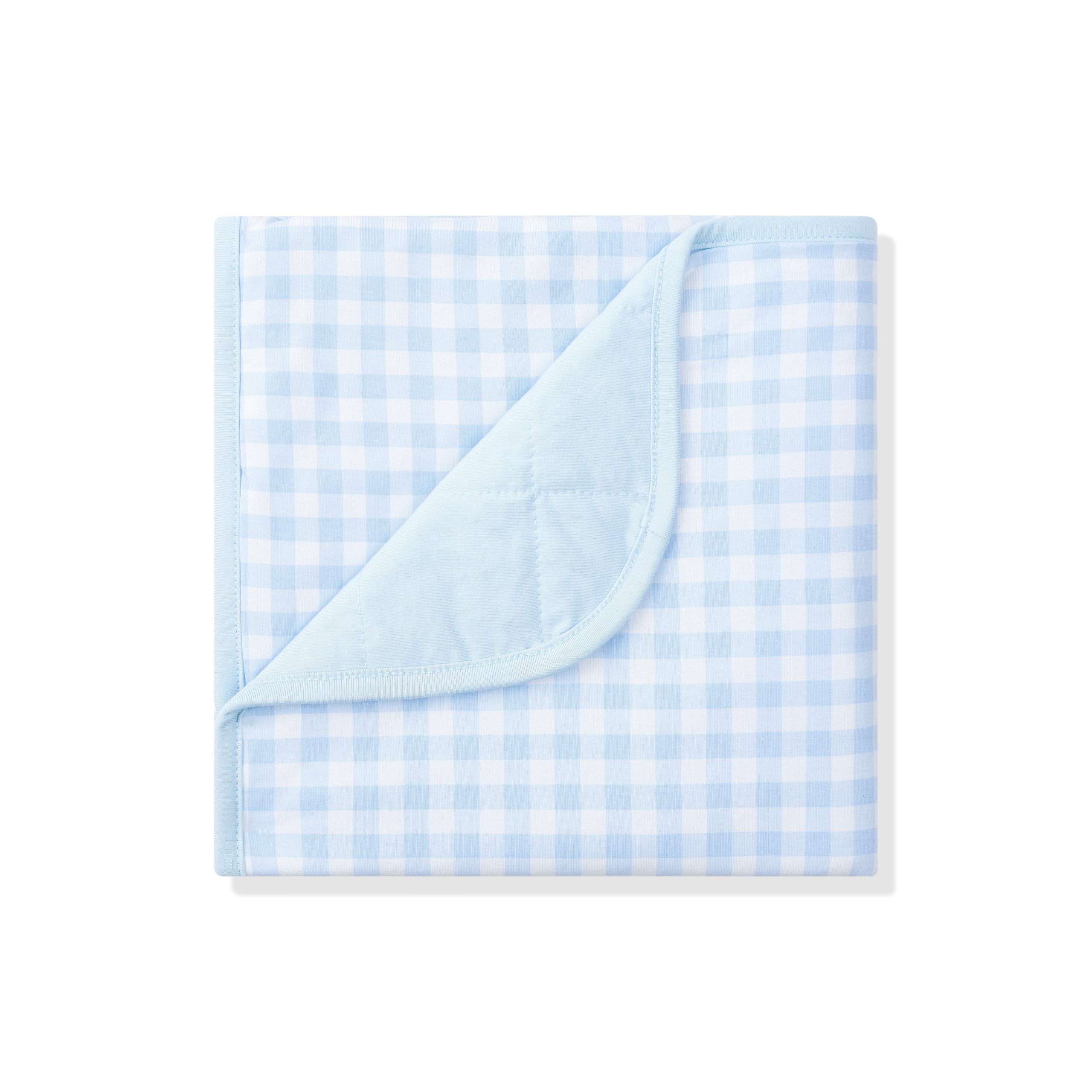 Baby Blanket in Gingham Breeze - Image 2