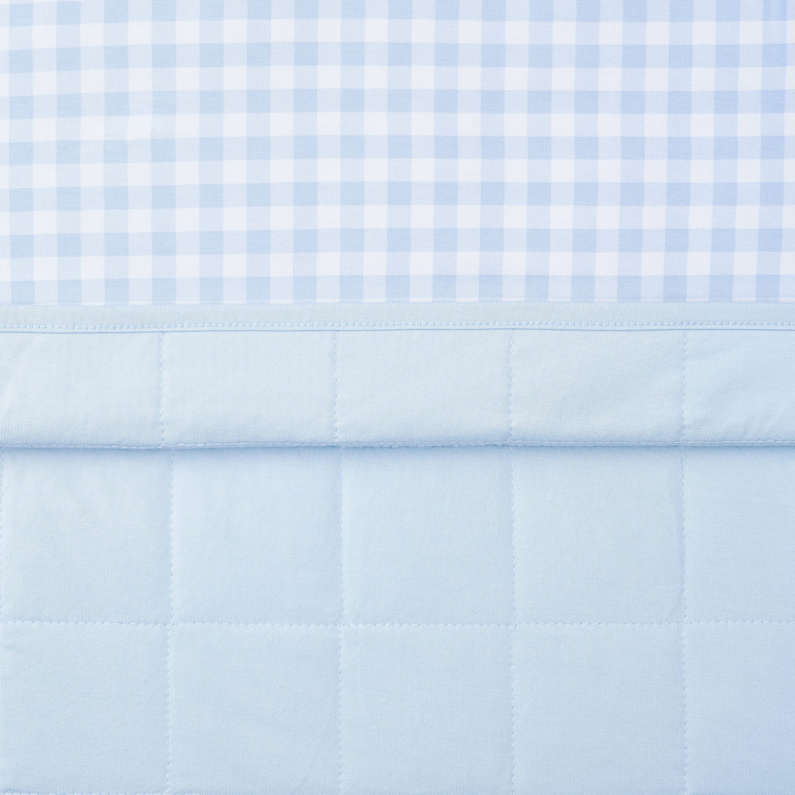 Baby Blanket in Gingham Breeze - Image 3