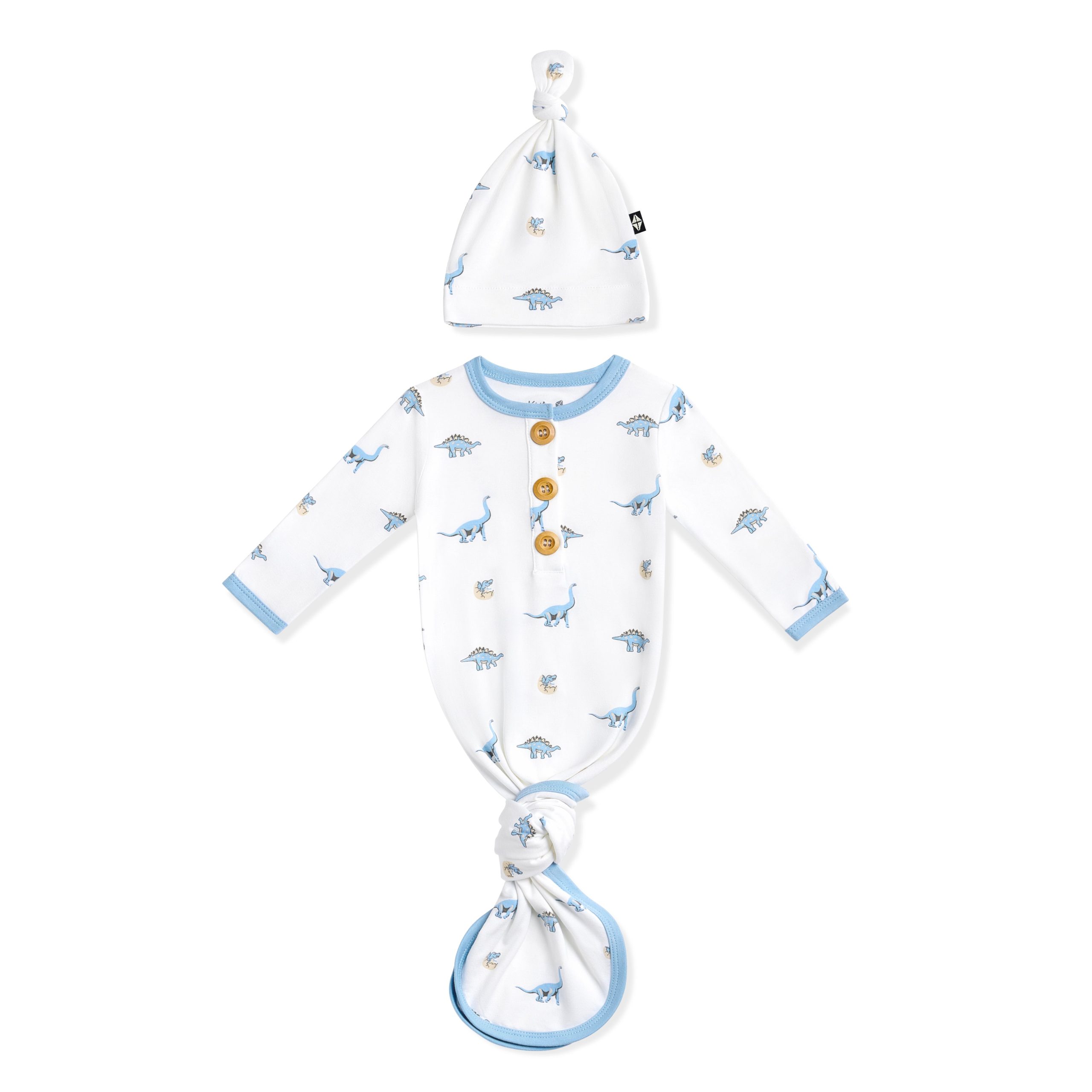 Knotted Gown with Hat Set in Jurassic - Image 2