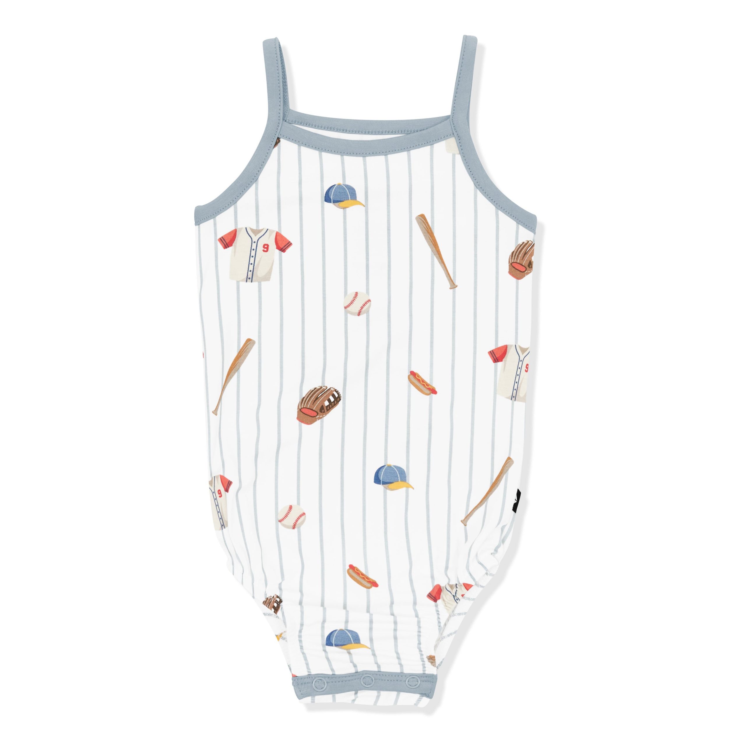 Spaghetti Strap Leotard in Home Run - Image 2