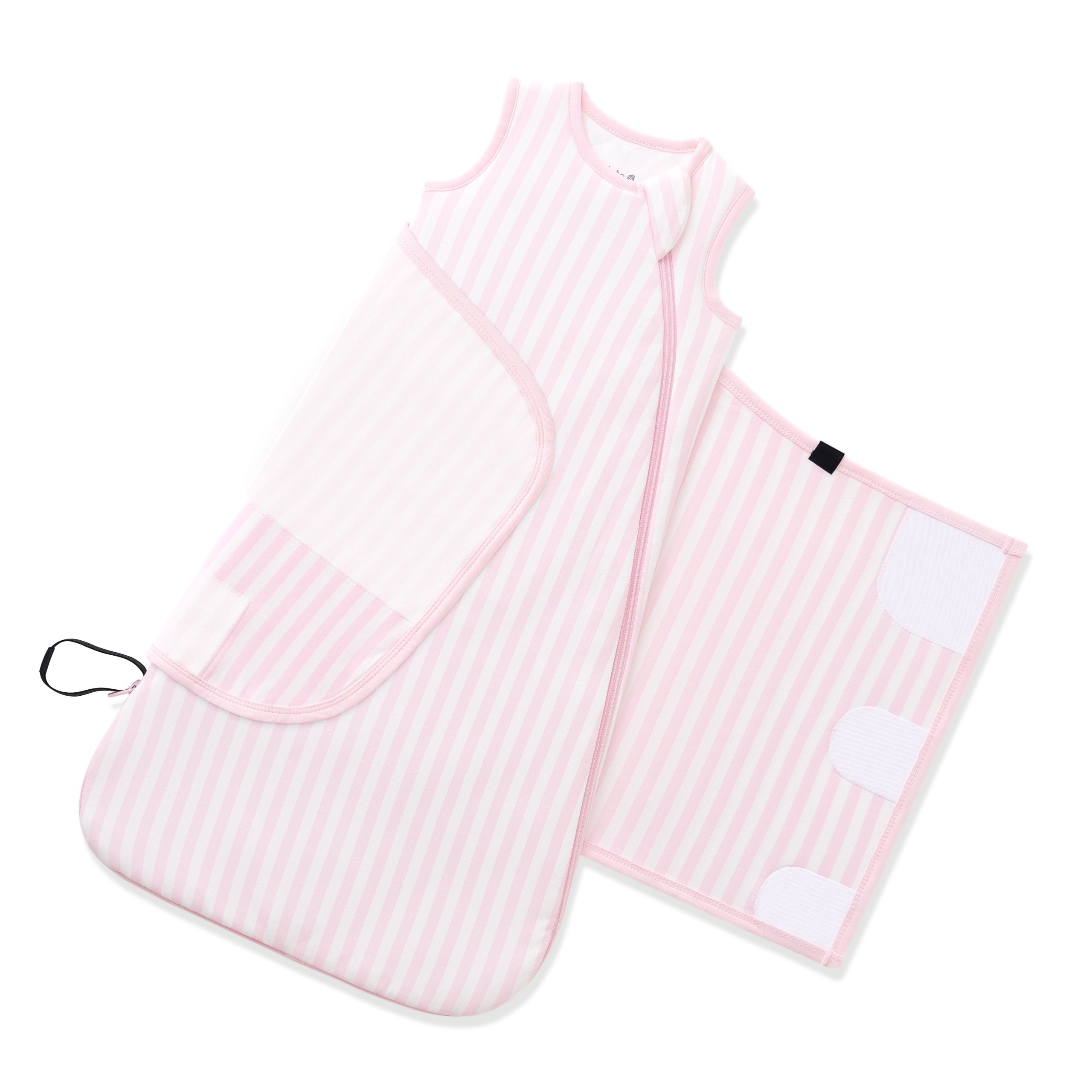 Sleep Bag Swaddler in Small Sakura Stripe 1.0 - Image 5