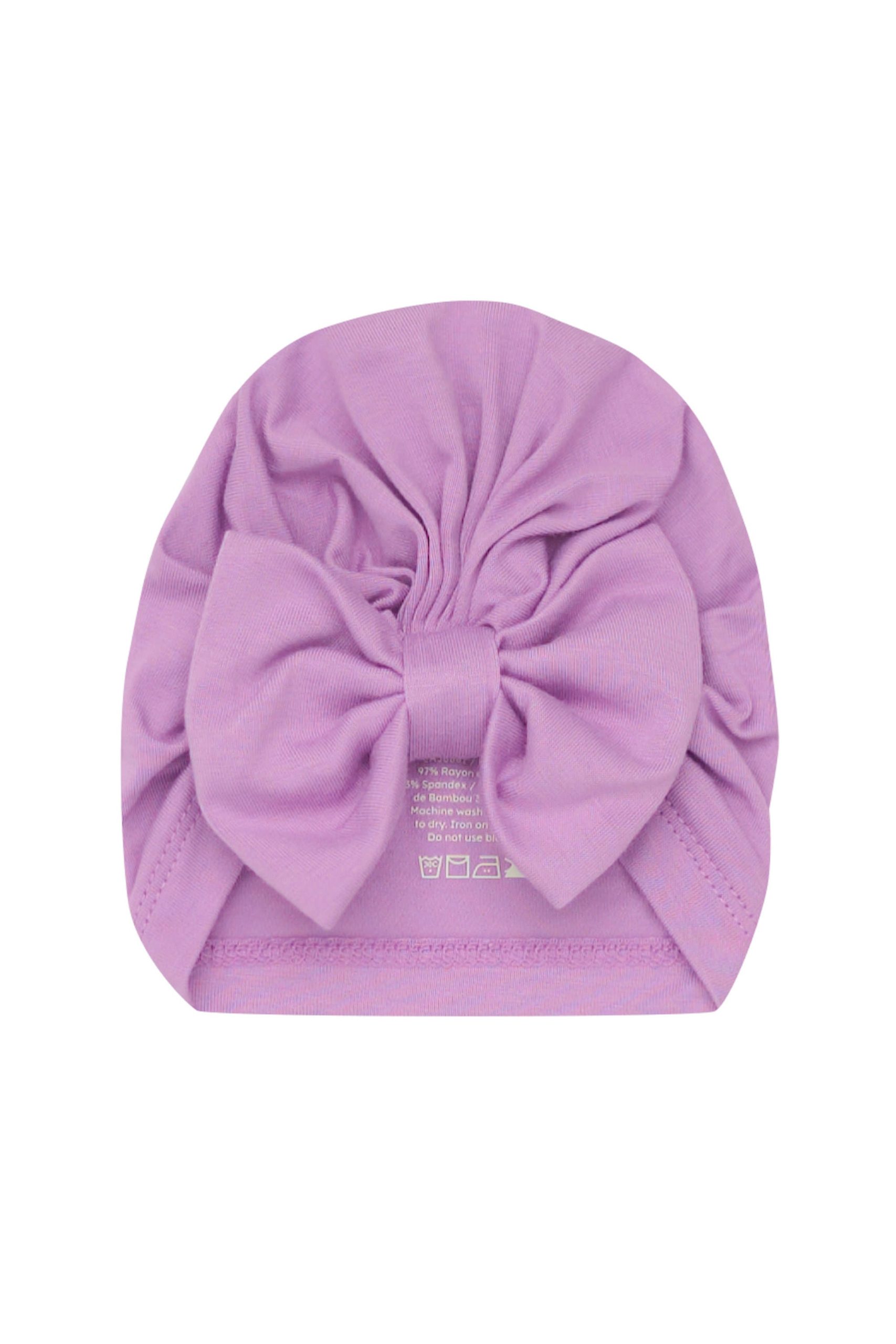 Bow Headwrap in Poi - Image 2