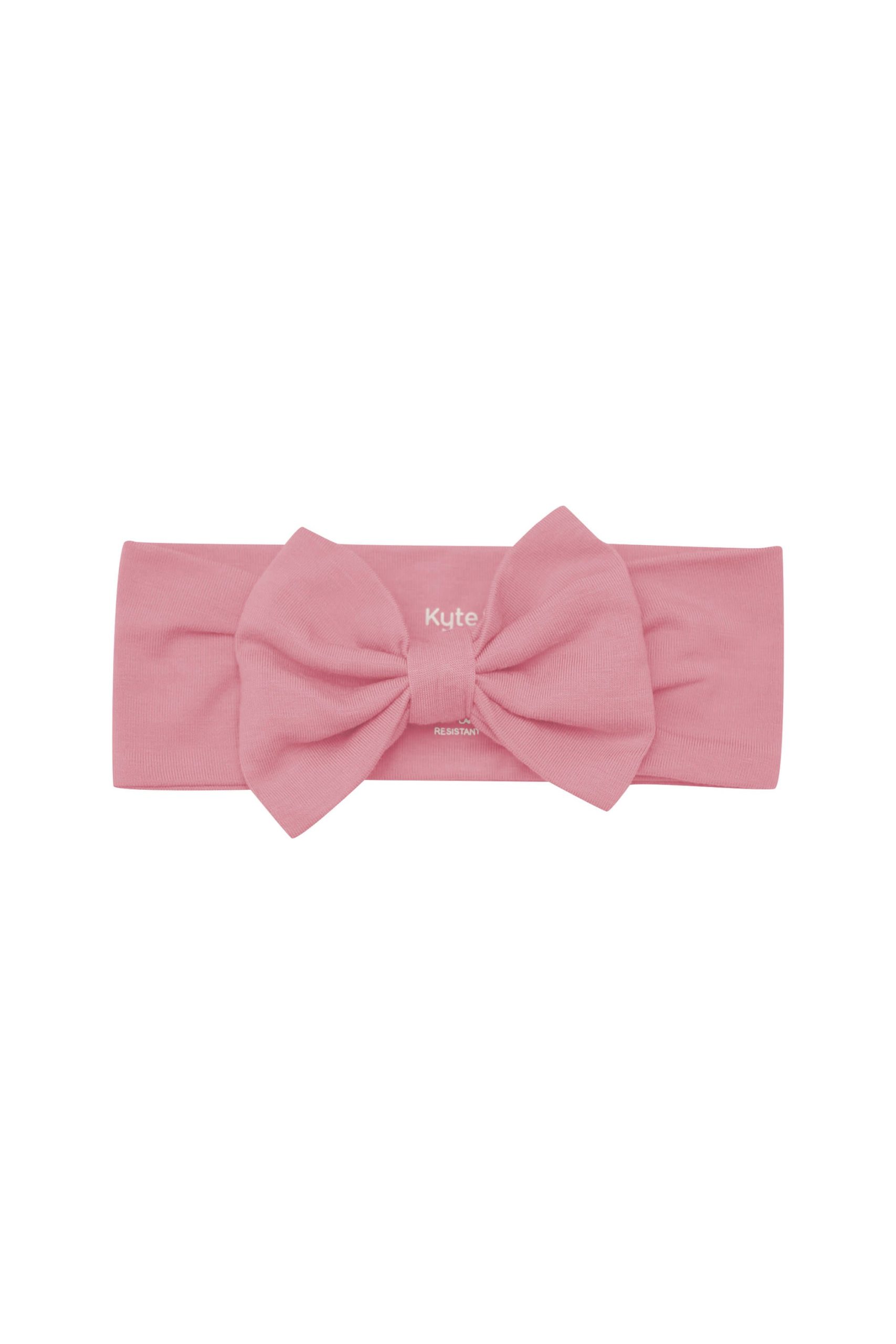 Bow Headband in Apple Blossom - Image 2