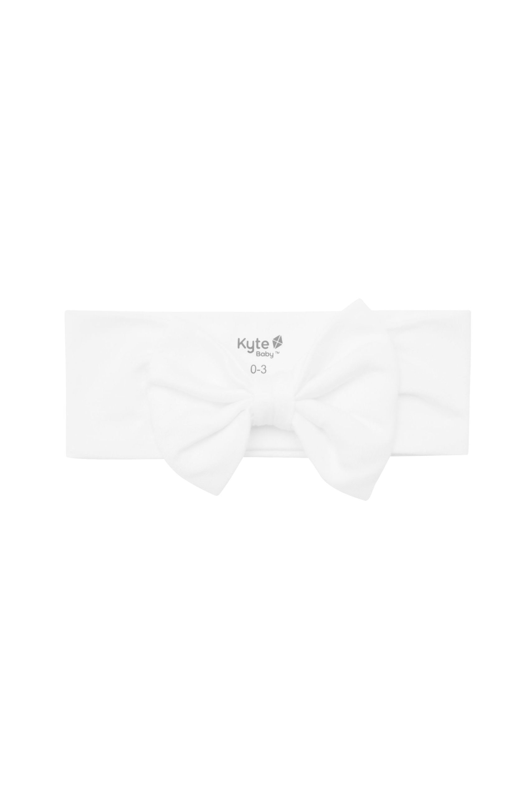 Bow Headband in Cloud - Image 2