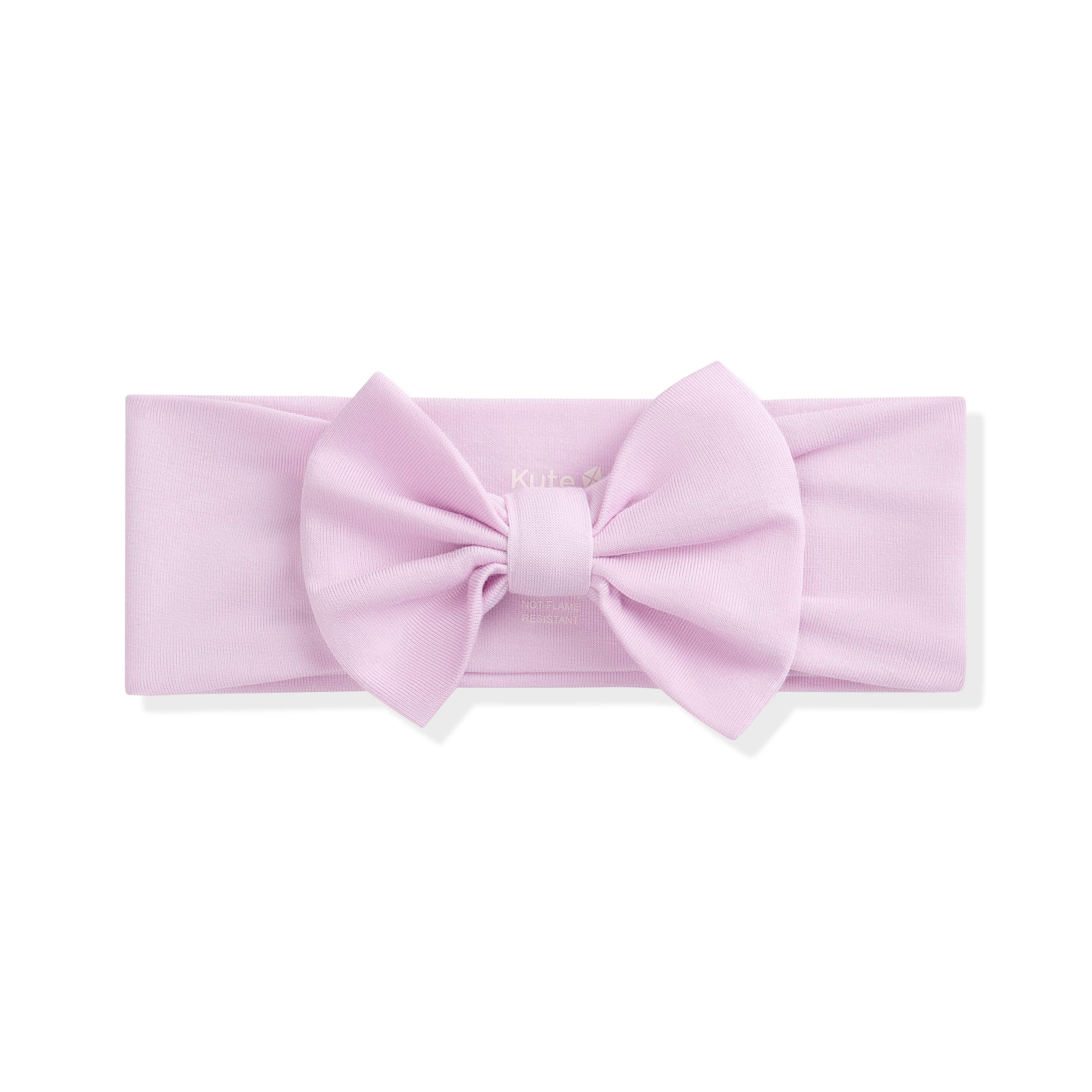 Bow Headband in Thistle - Image 2