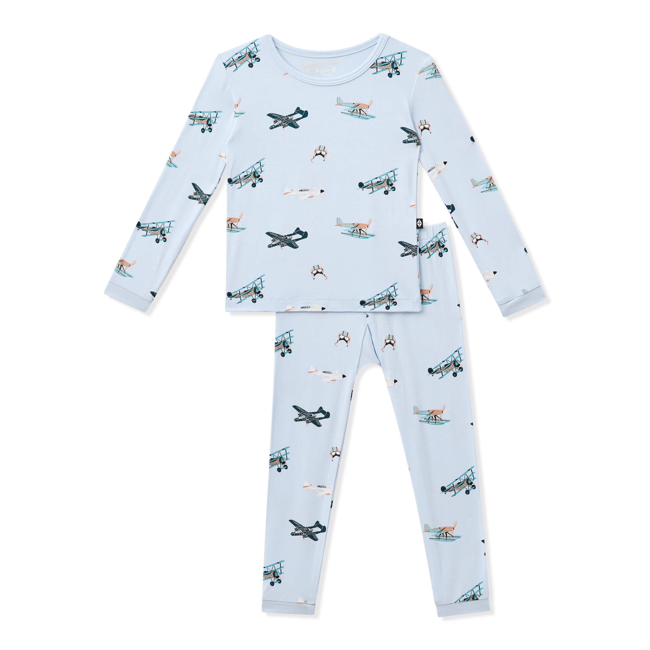 Long Sleeve Pajamas in Take Off - Image 2