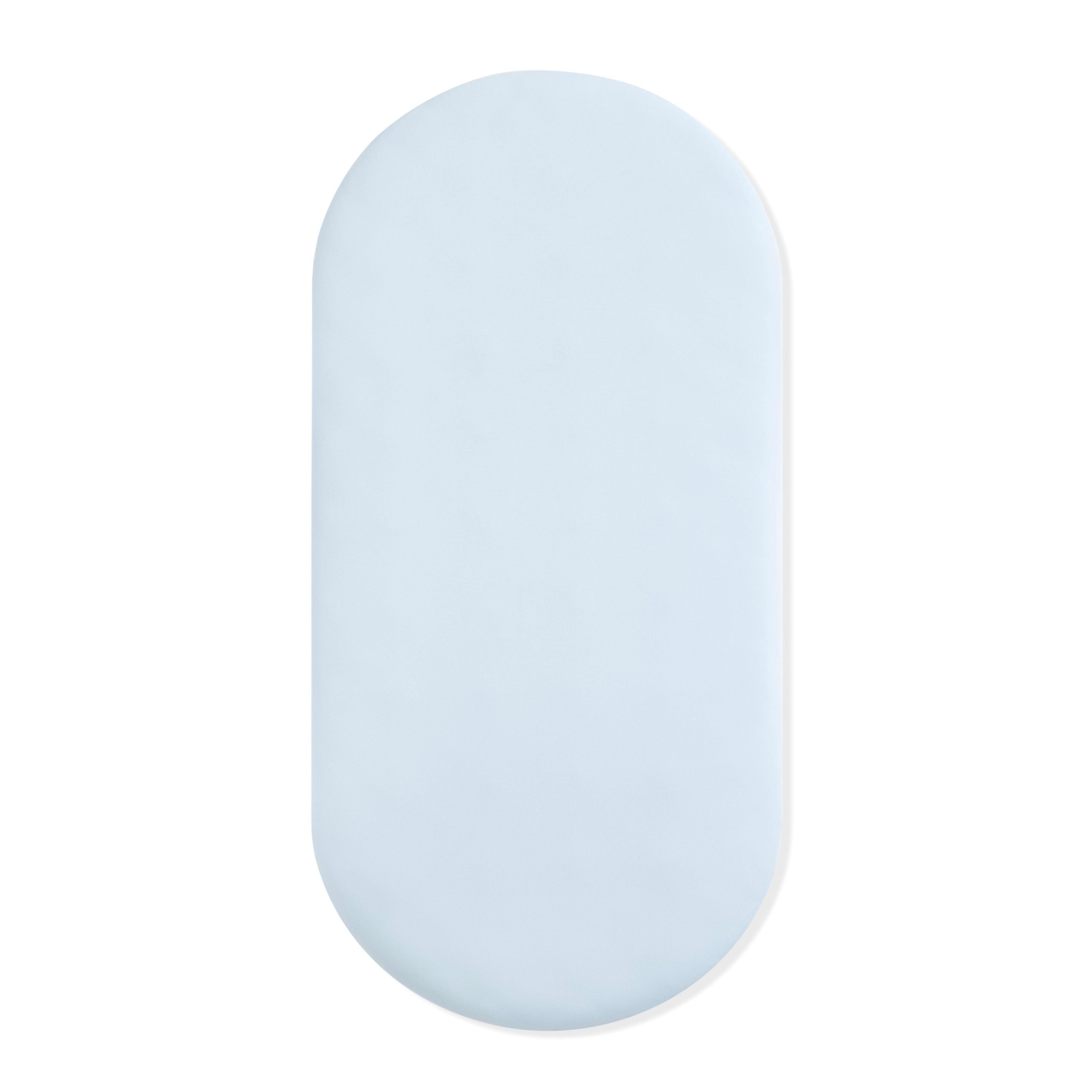 Oval Bassinet Sheet in Breeze