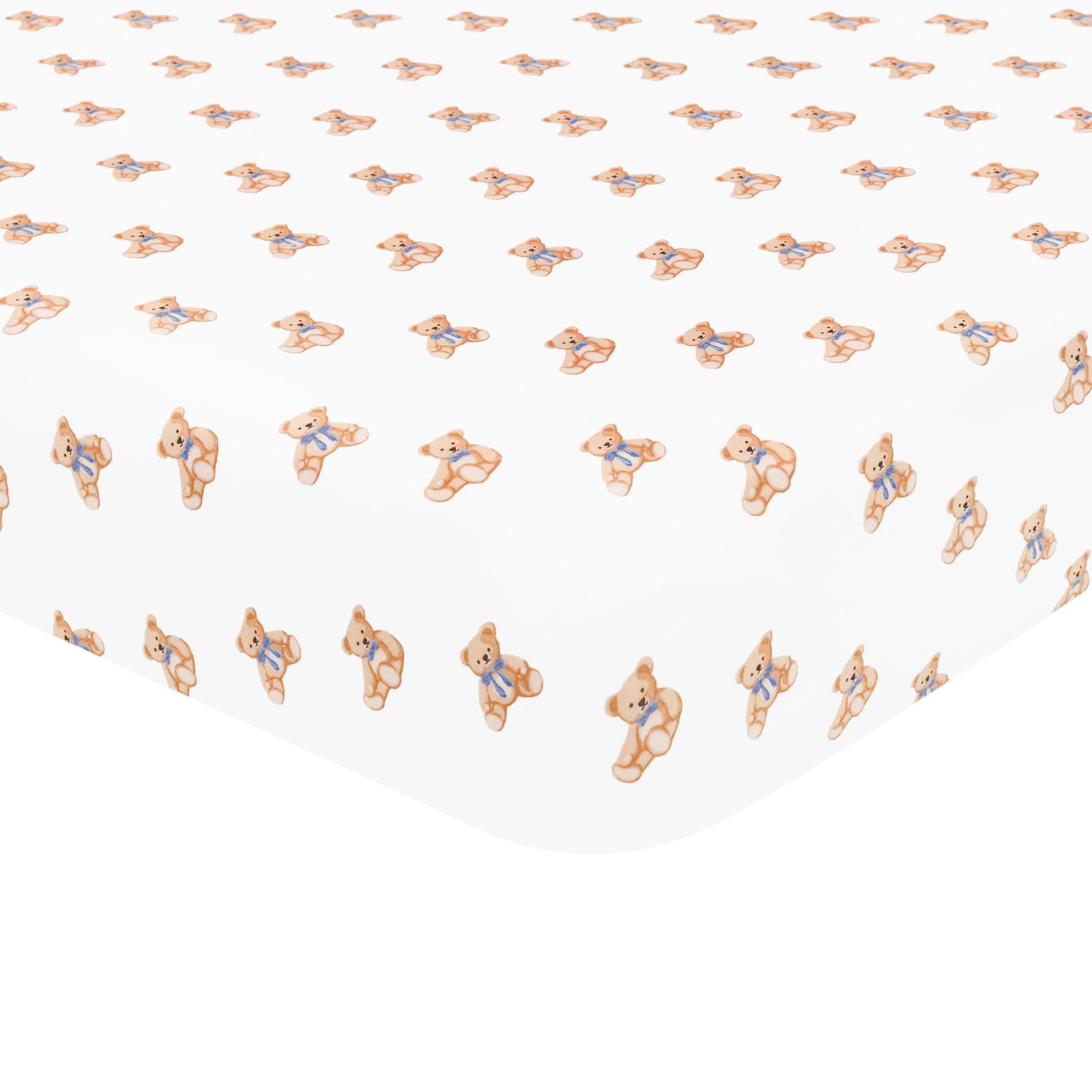 Mini Crib Sheet in Teddy Bear