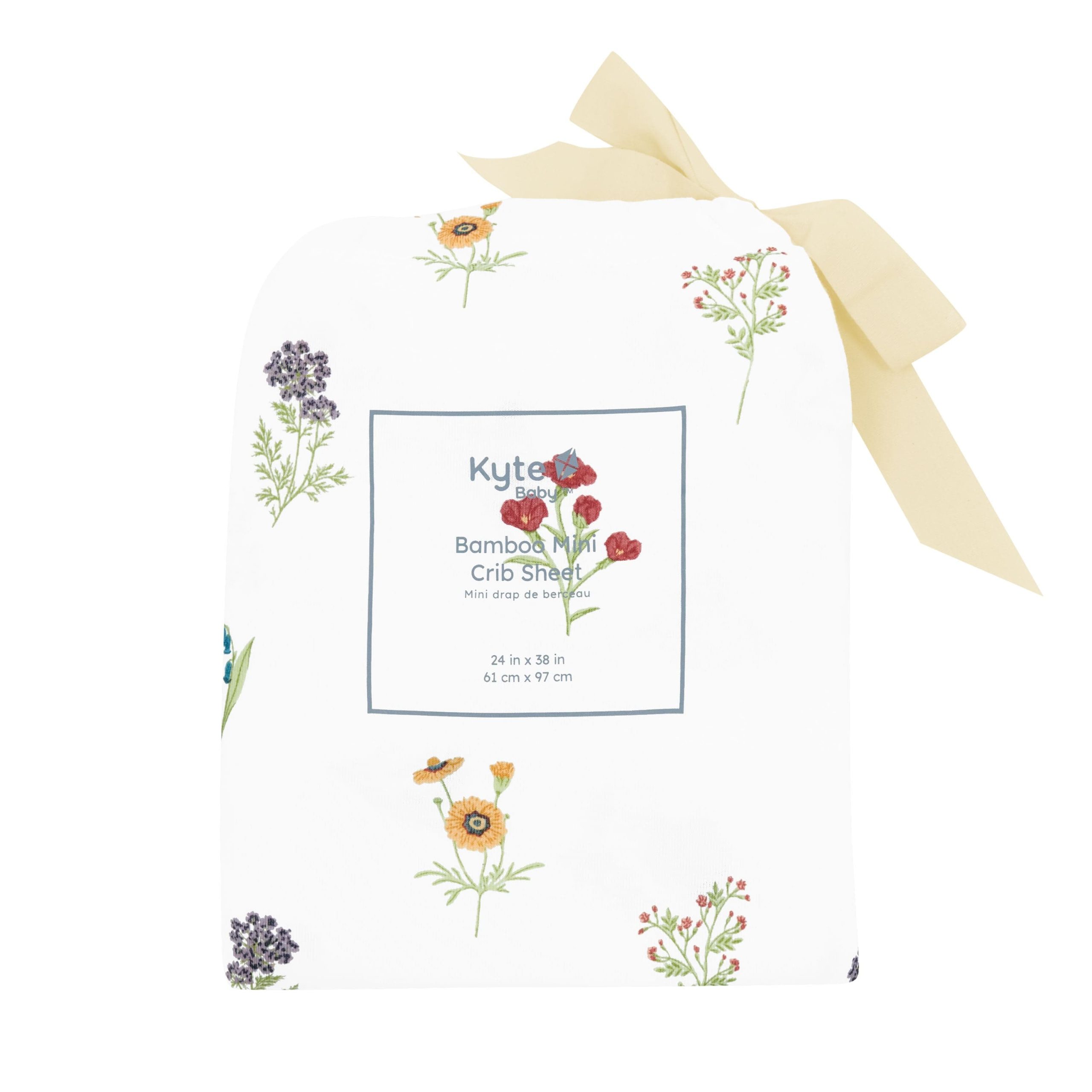 Mini Crib Sheet in Wildflower - Image 4
