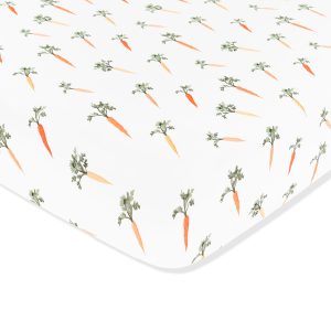 Crib Sheet in Carrot