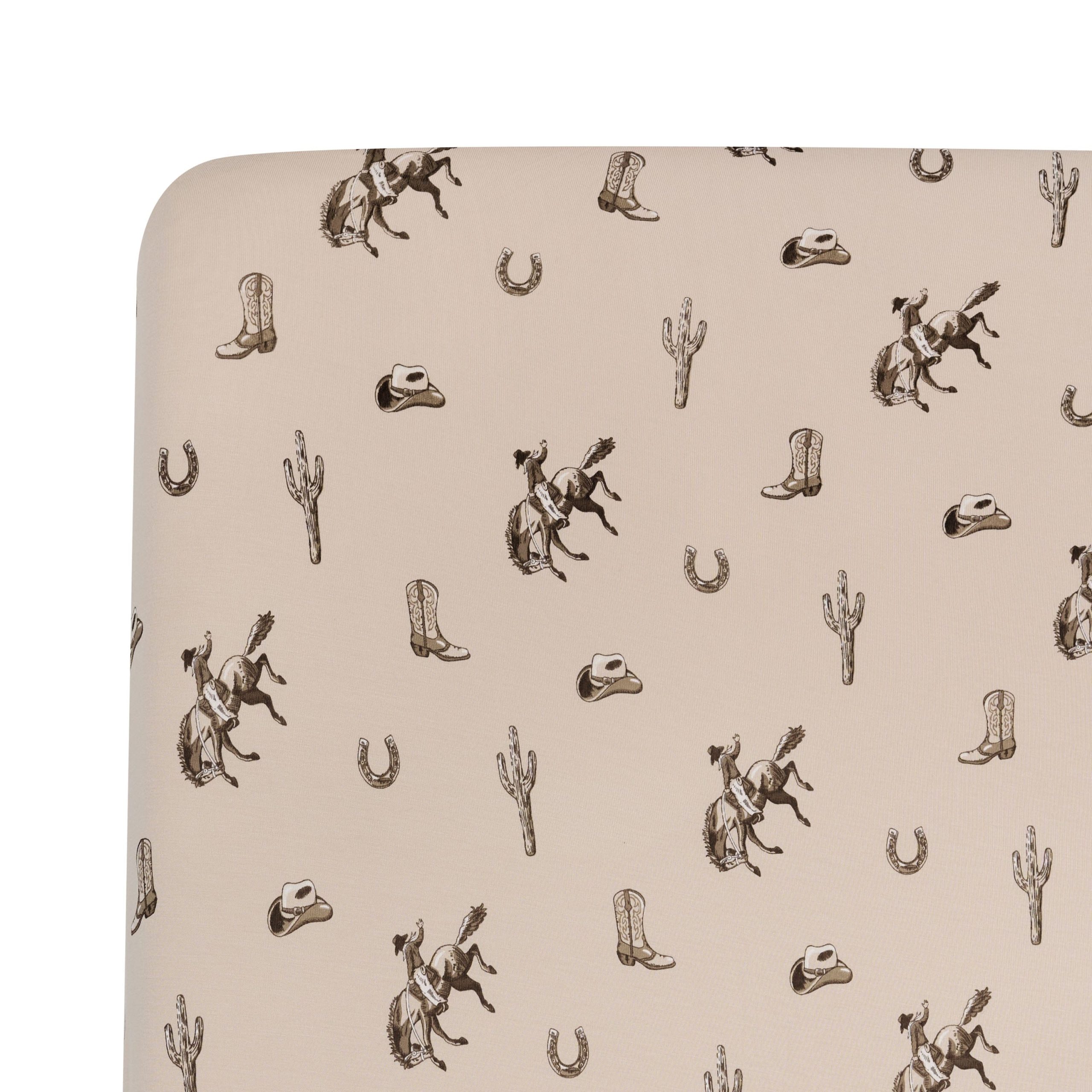 Crib Sheet in Classic Cowboy - Image 5