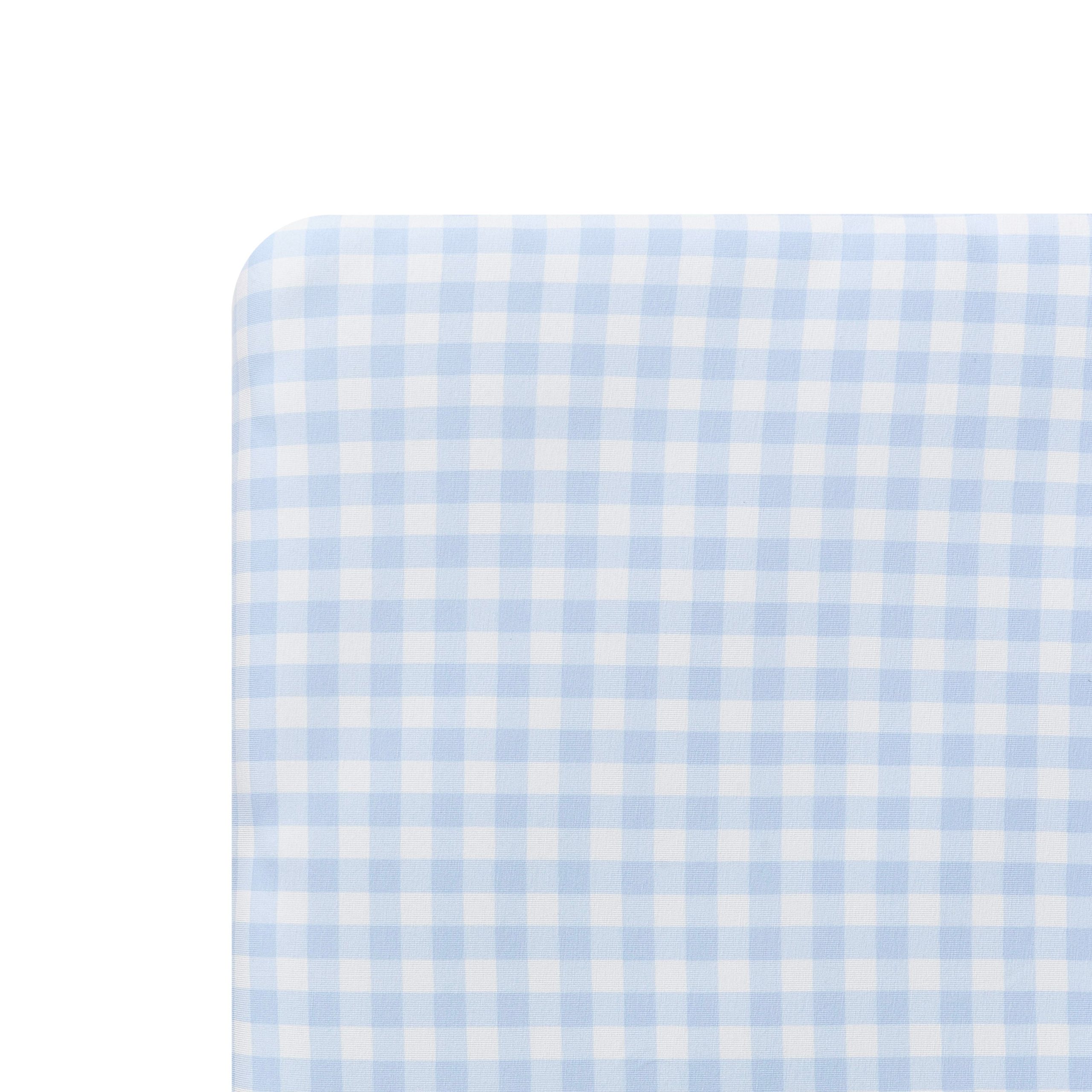 Crib Sheet in Gingham Breeze - Image 2
