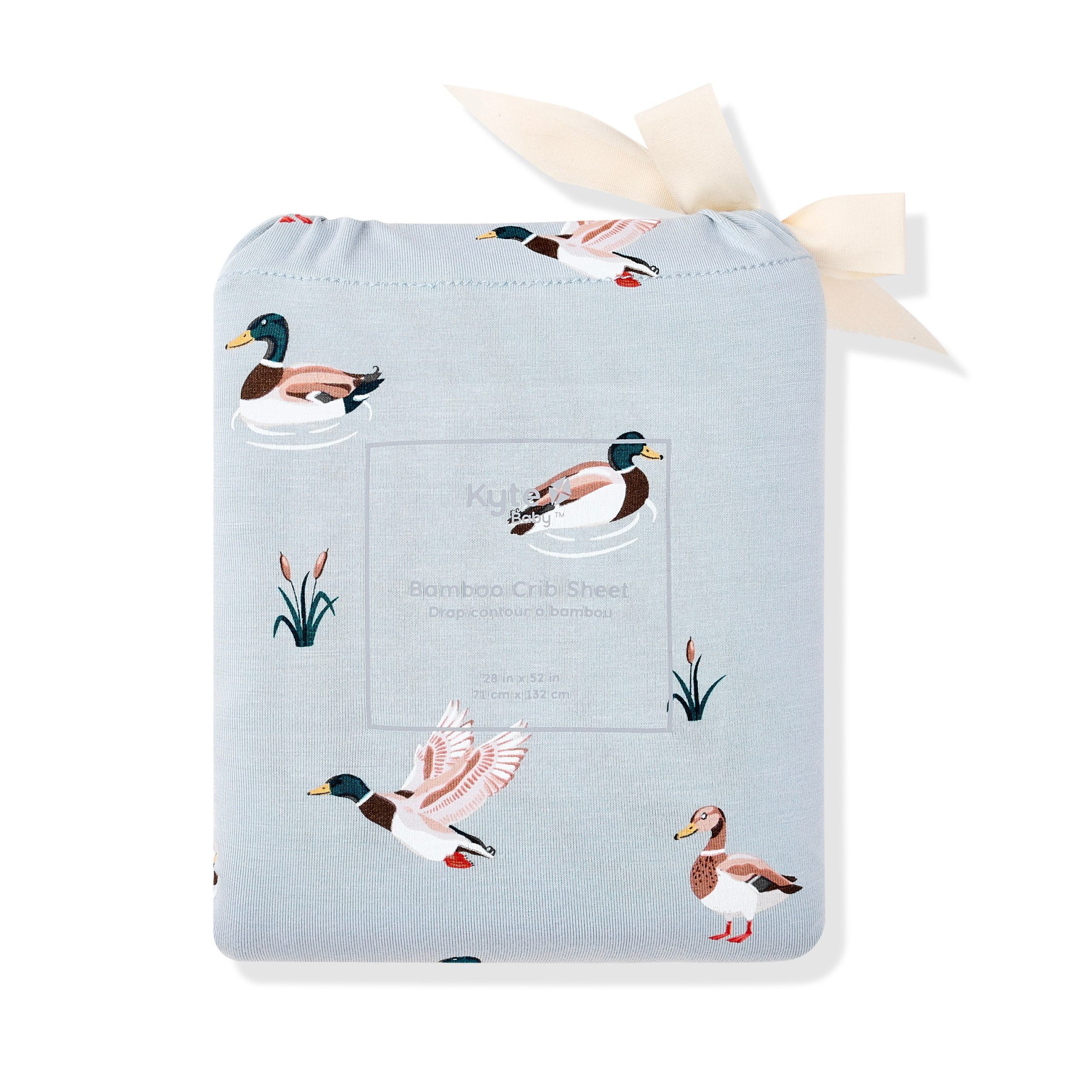 Crib Sheet in Mallard Duck - Image 7