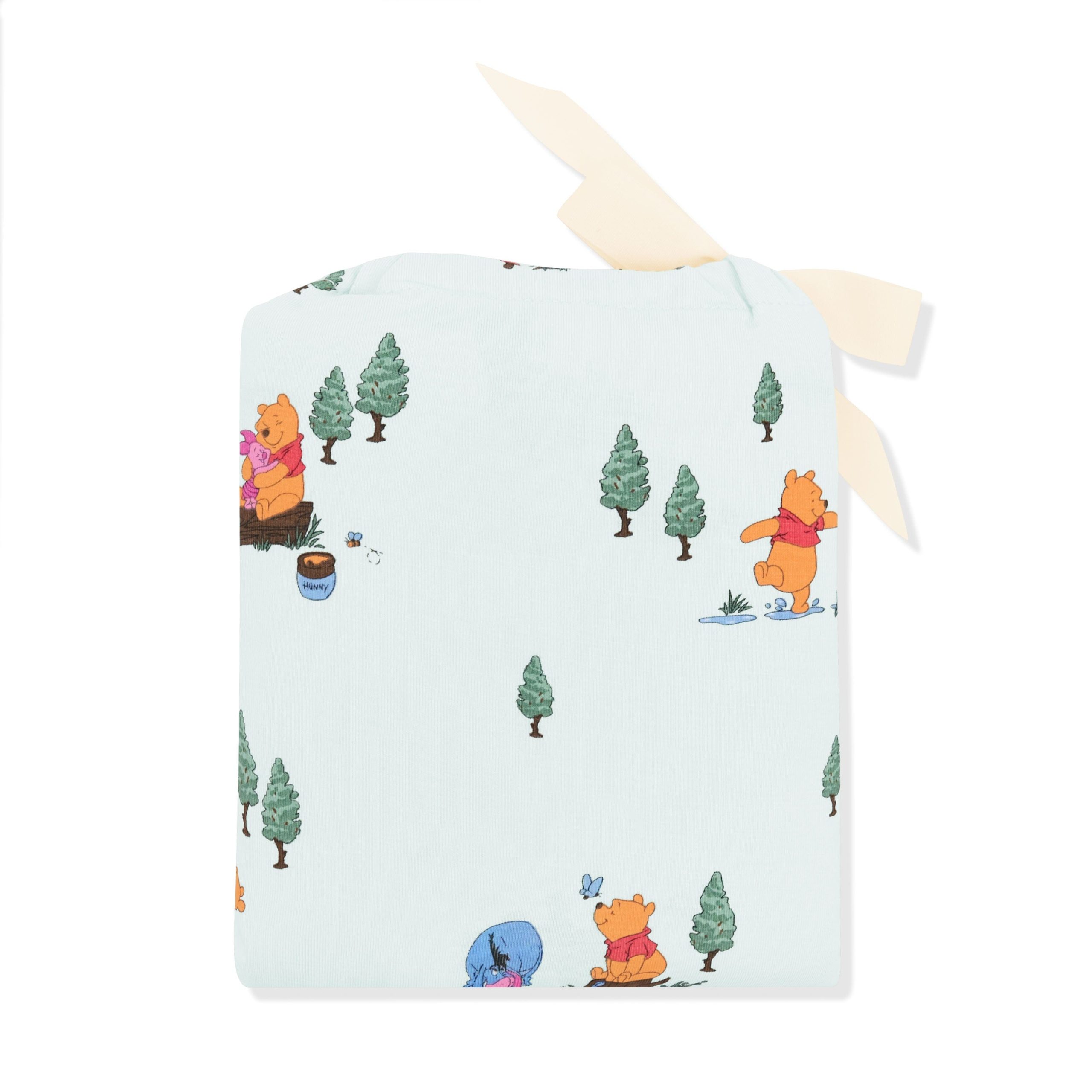 Crib Sheet in Winnie the Pooh Hundred Acre Wood - Image 3