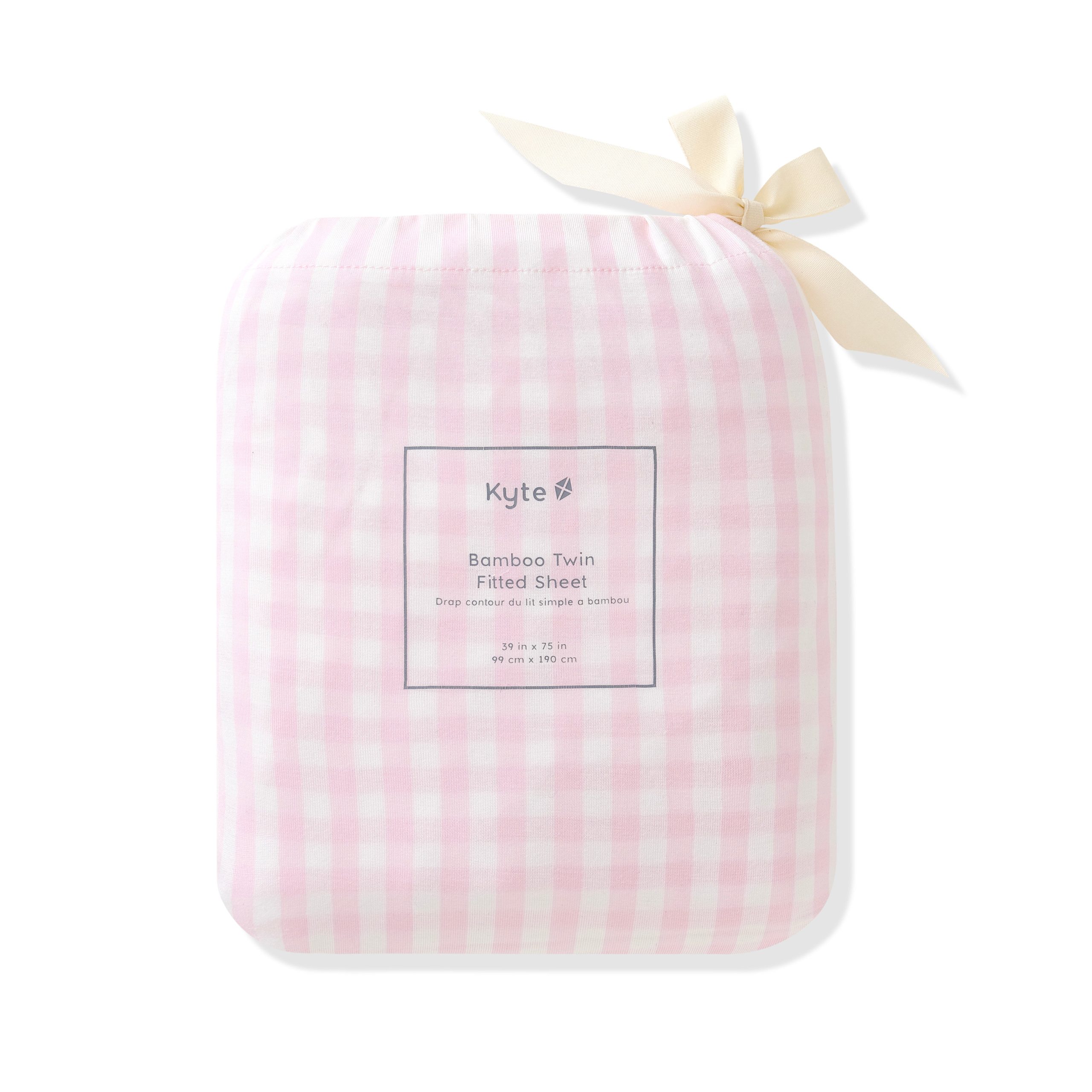 Twin Sheet in Small Sakura Stripe - Image 3