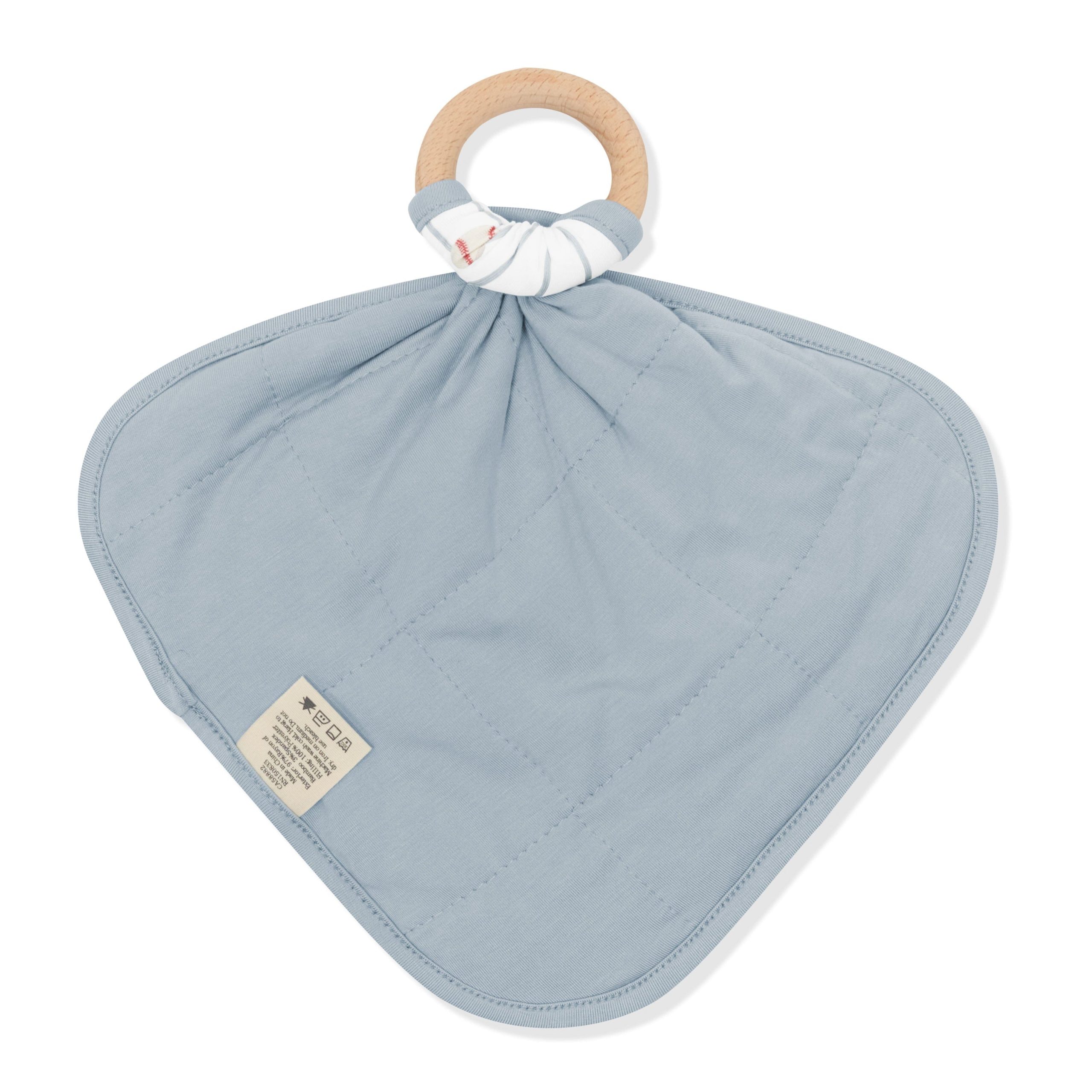 Lovey in Home Run with Removable Wooden Teething Ring - Image 4
