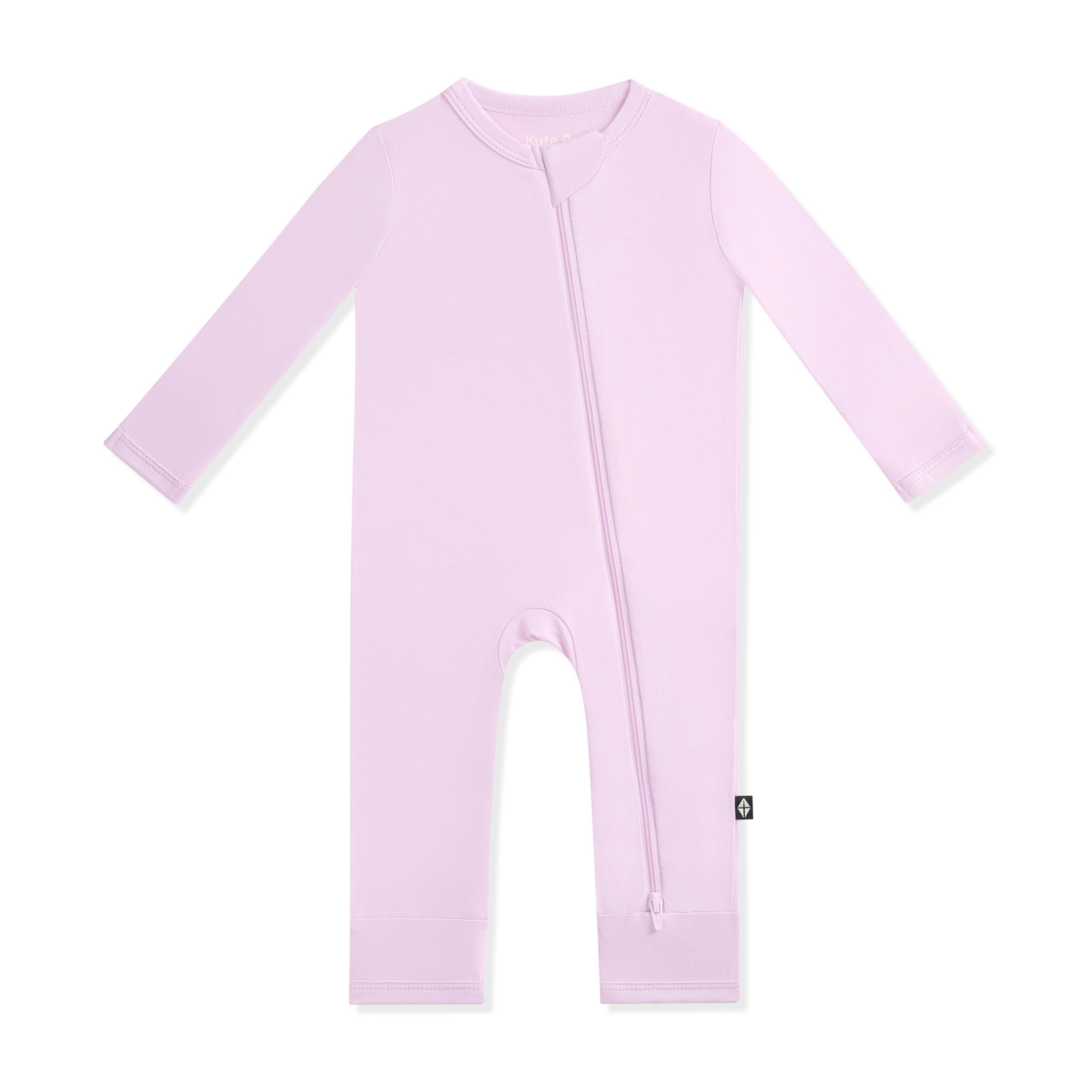 Zippered Romper in Thistle - Image 2