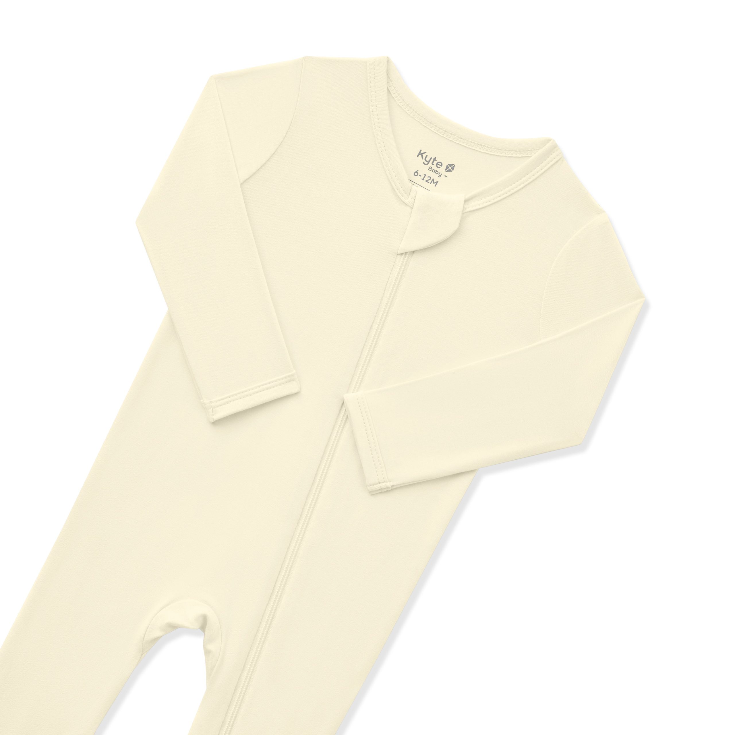 Zippered Footie in Chamomile - Image 6