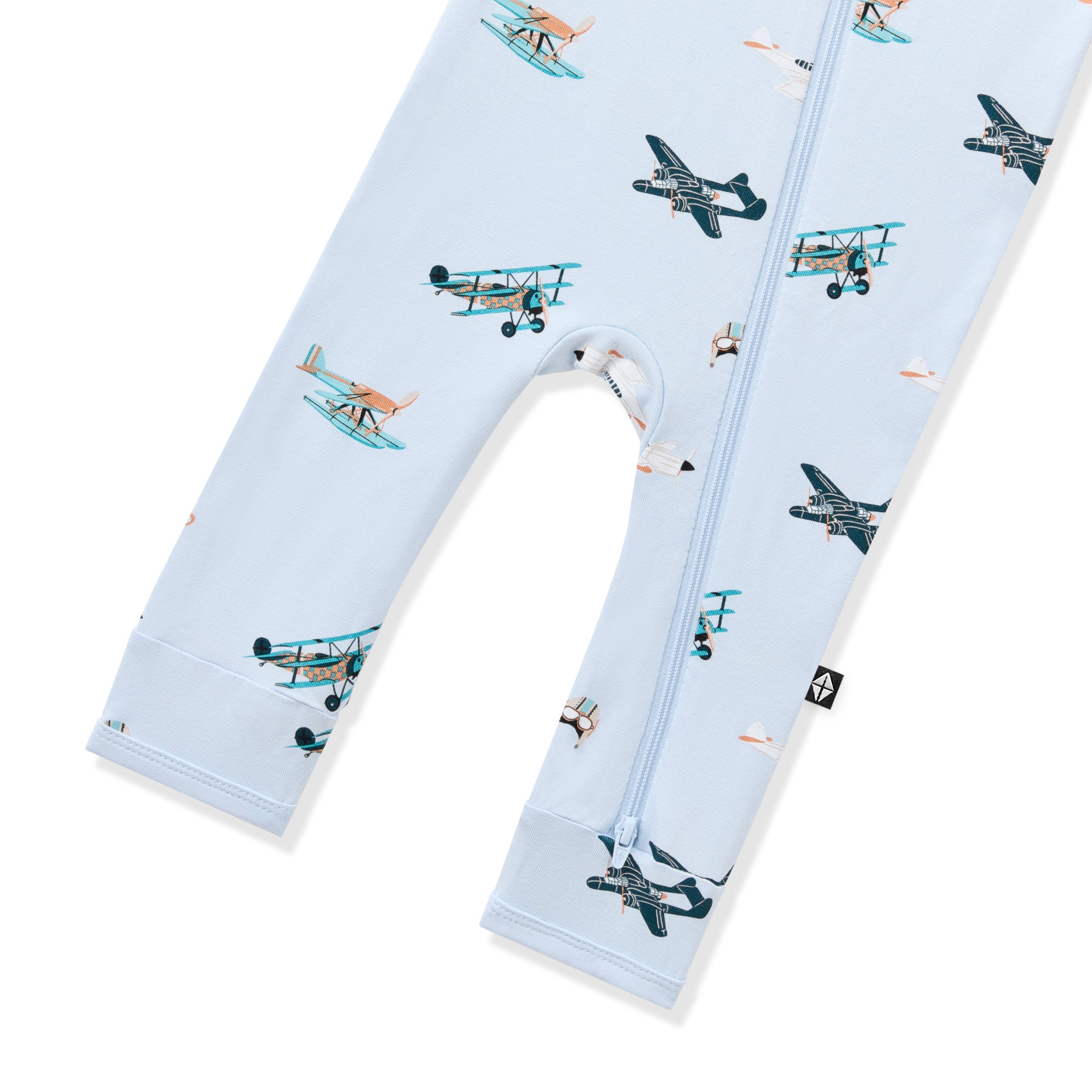 Zippered Romper in Take Off - Image 6