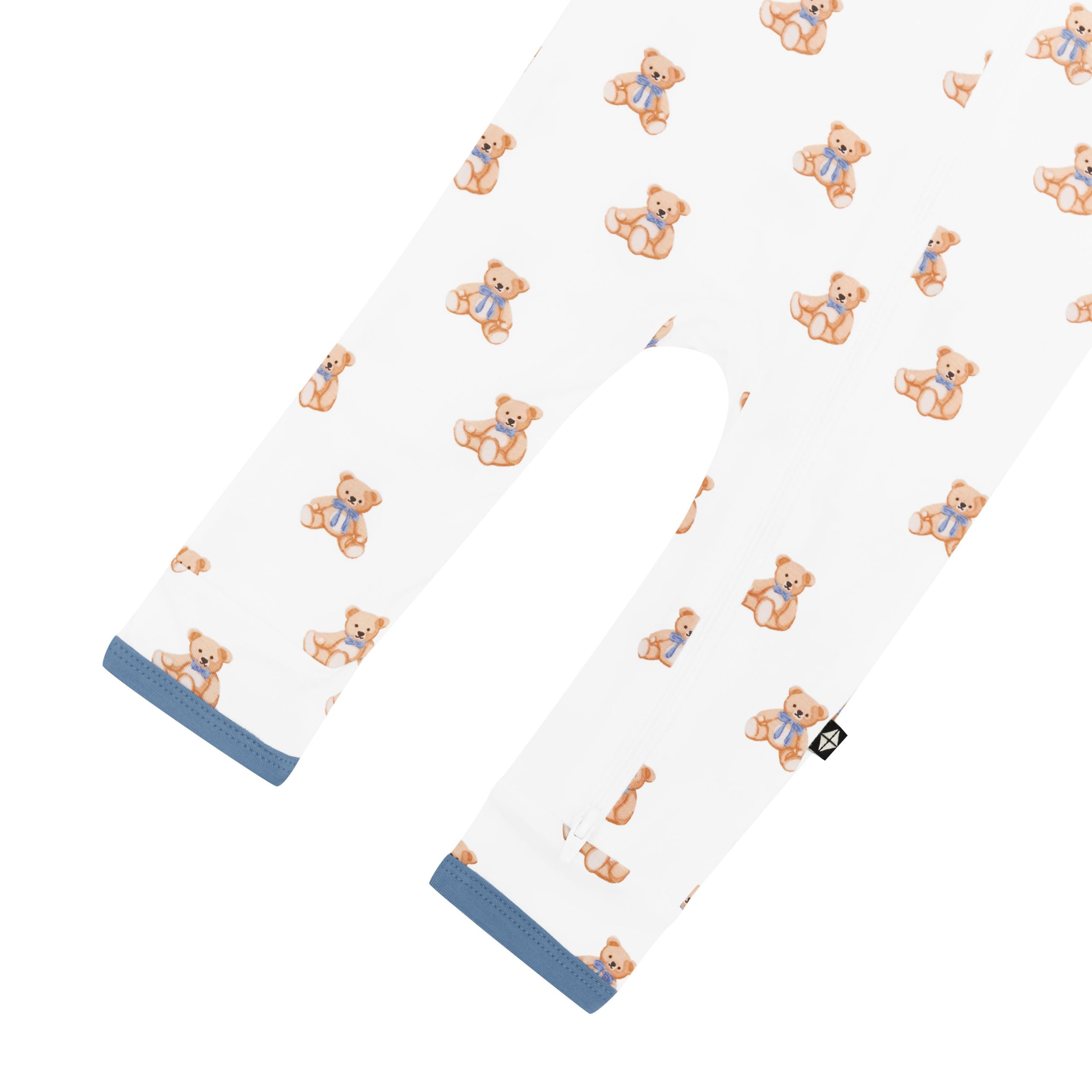 Zippered Romper in Teddy Bear - Image 5