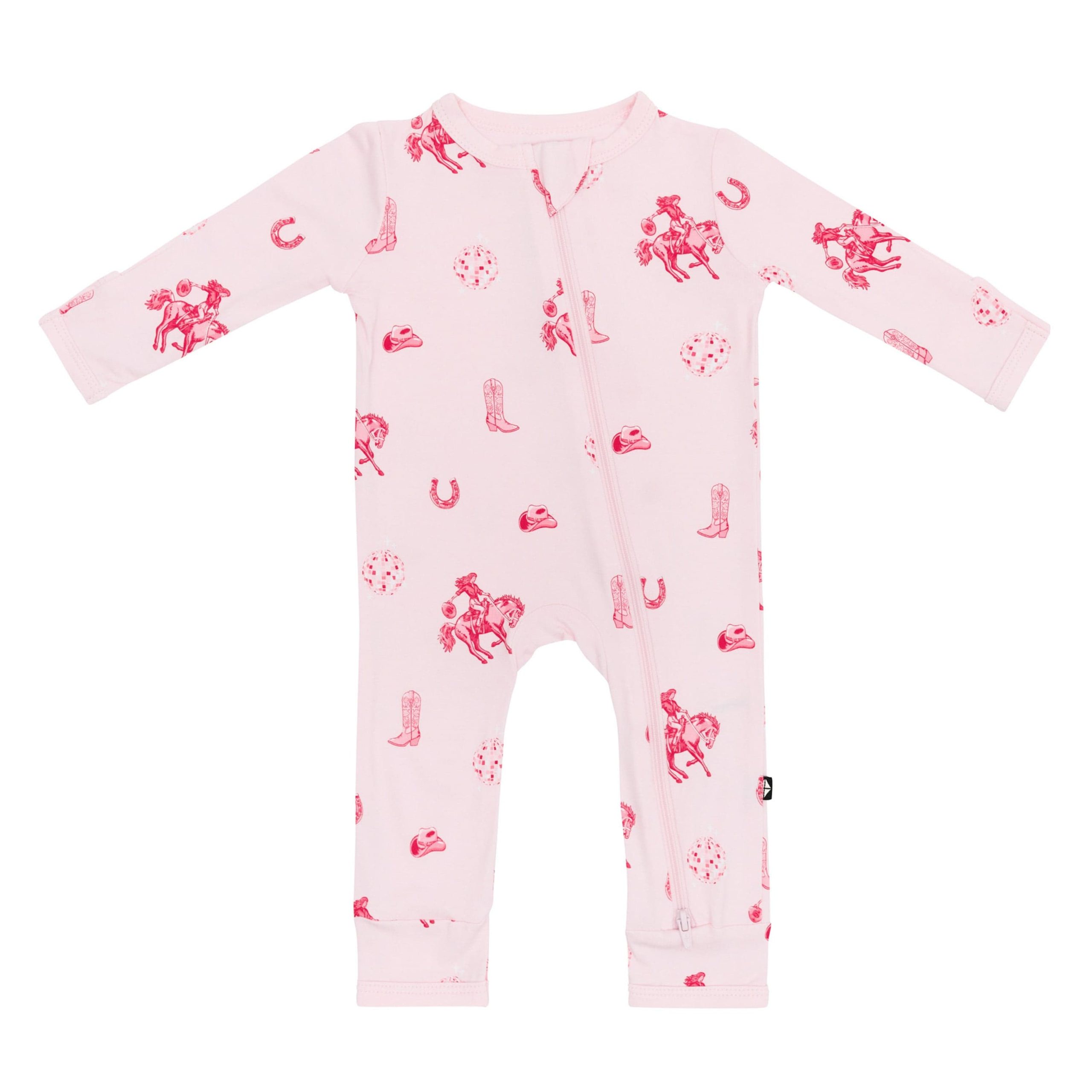 Zippered Romper in Disco Cowgirl - Image 2