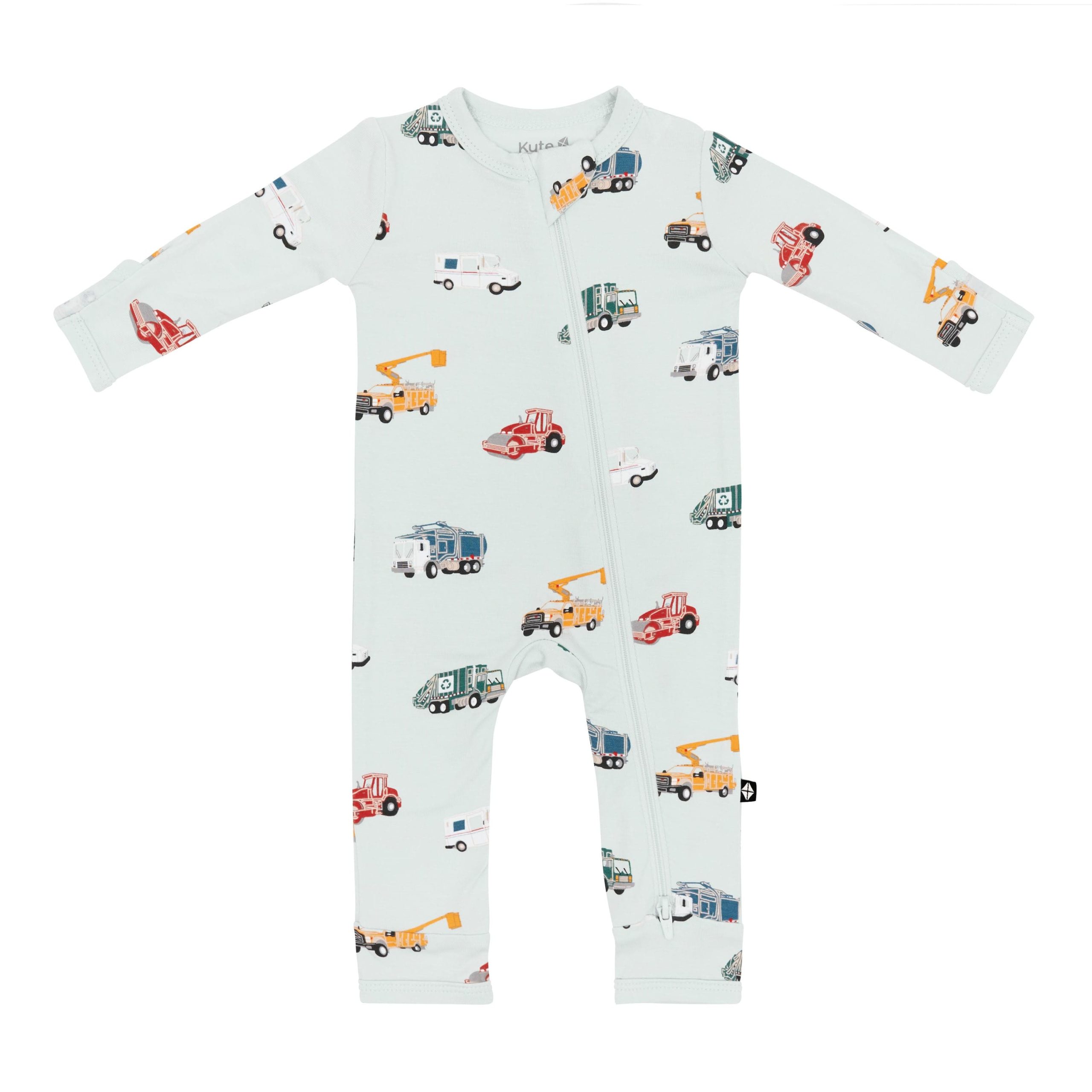 Zippered Romper in City Vehicles - Image 2