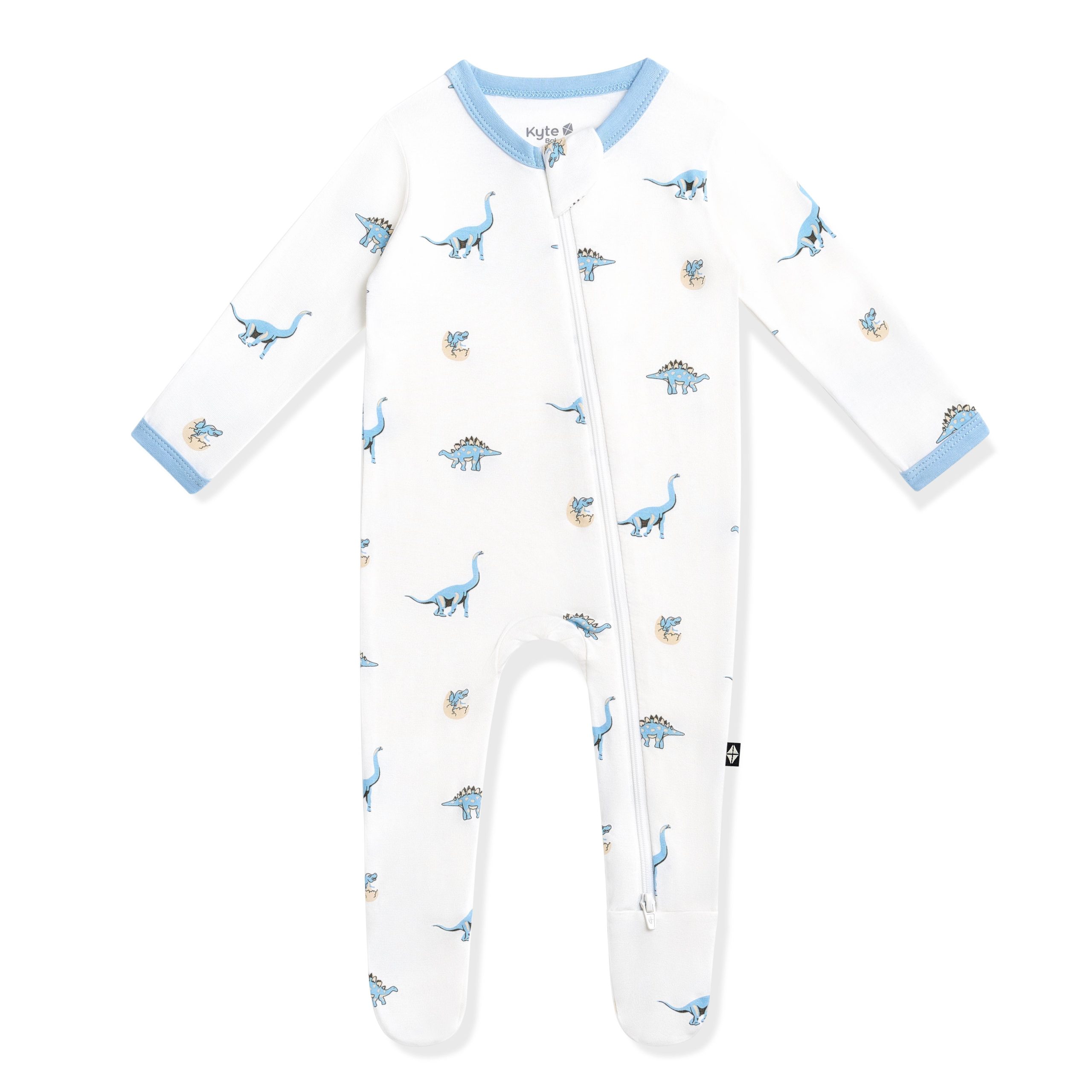 Zippered Footie in Jurassic - Image 2