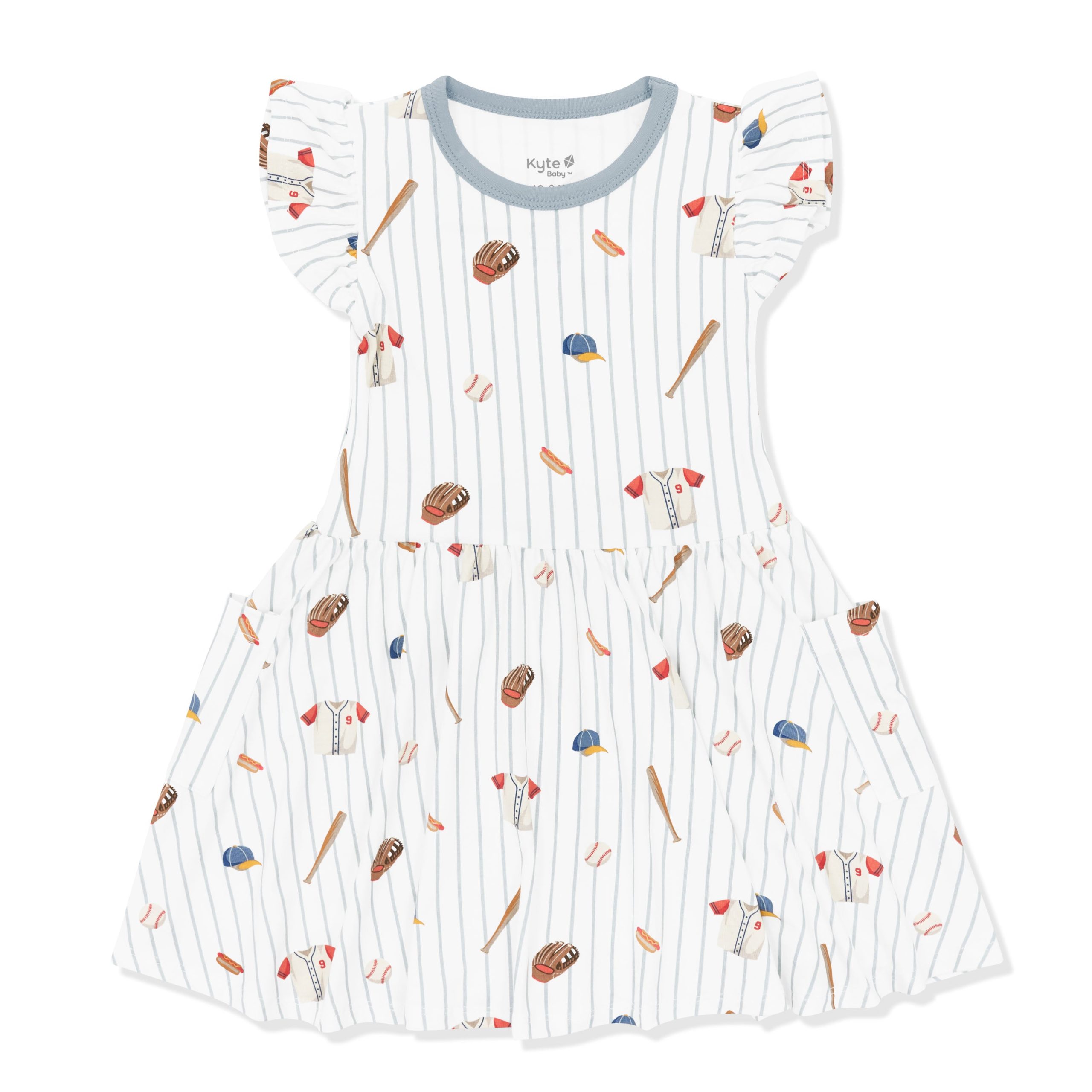 Pocket Dress in Home Run - Image 2