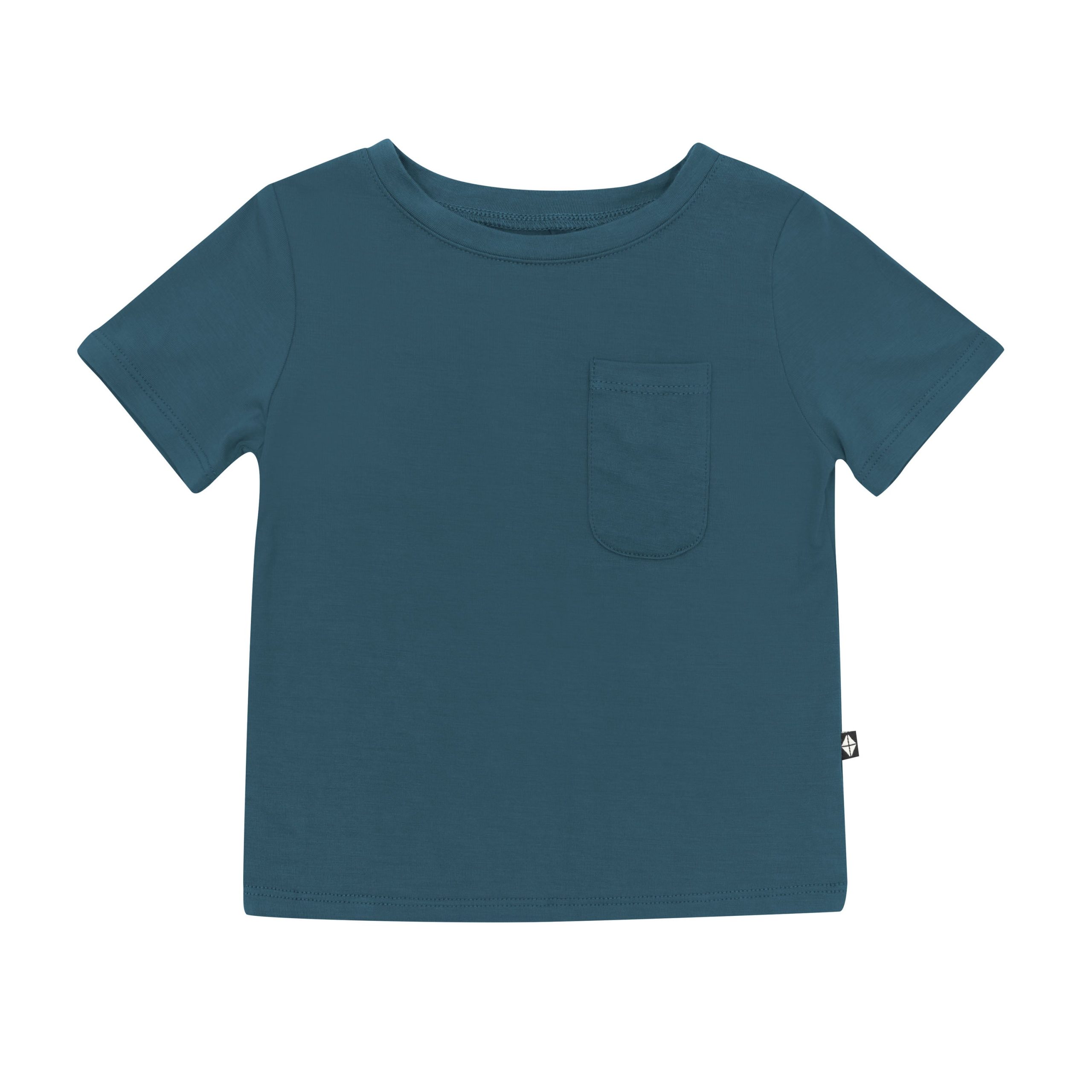 Toddler Crew Neck Tee in Atlantic - Image 2