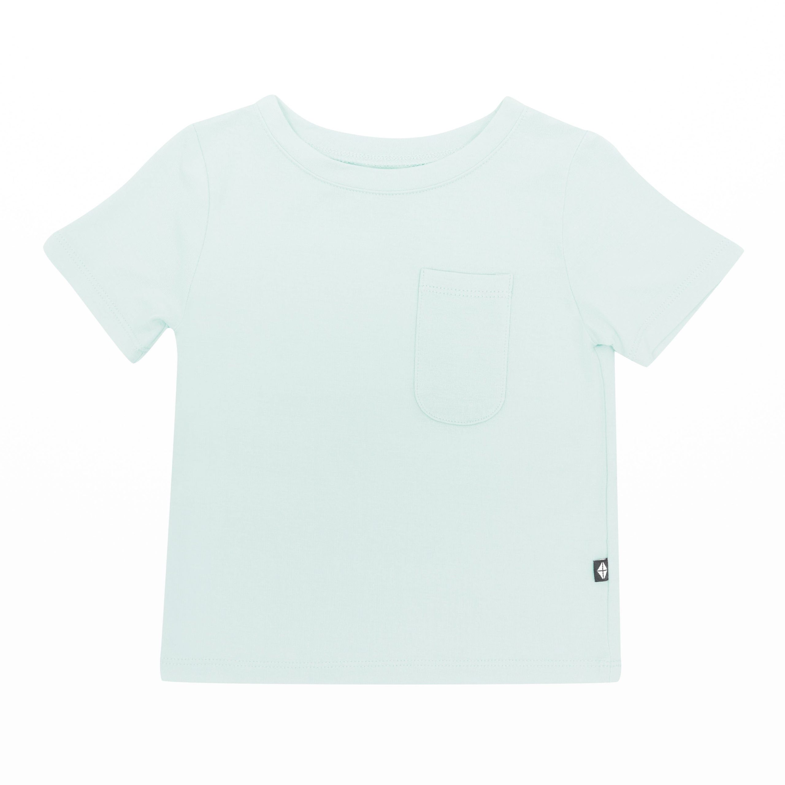Toddler Crew Neck Tee in Dew - Image 2