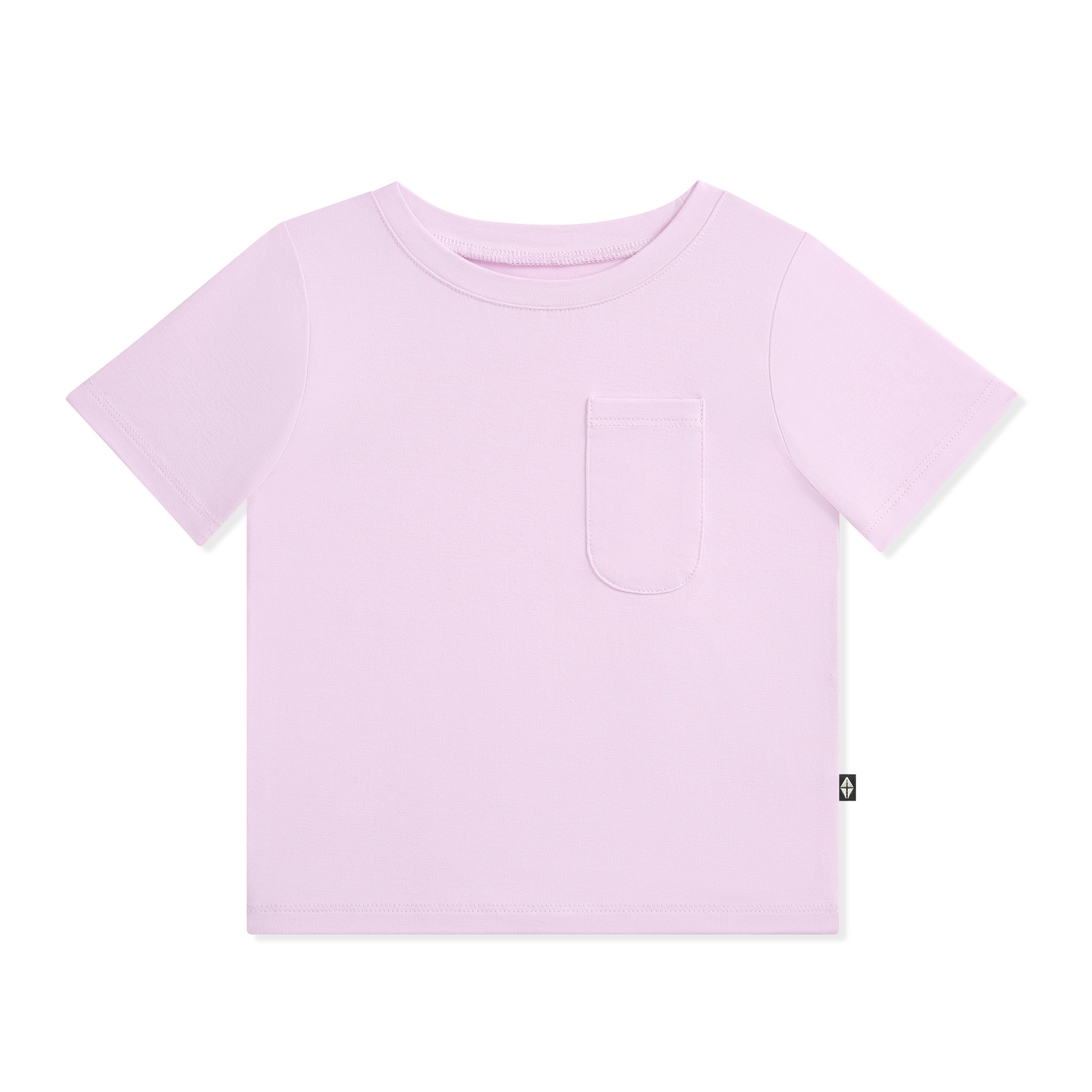 Toddler Crew Neck Tee in Thistle - Image 2