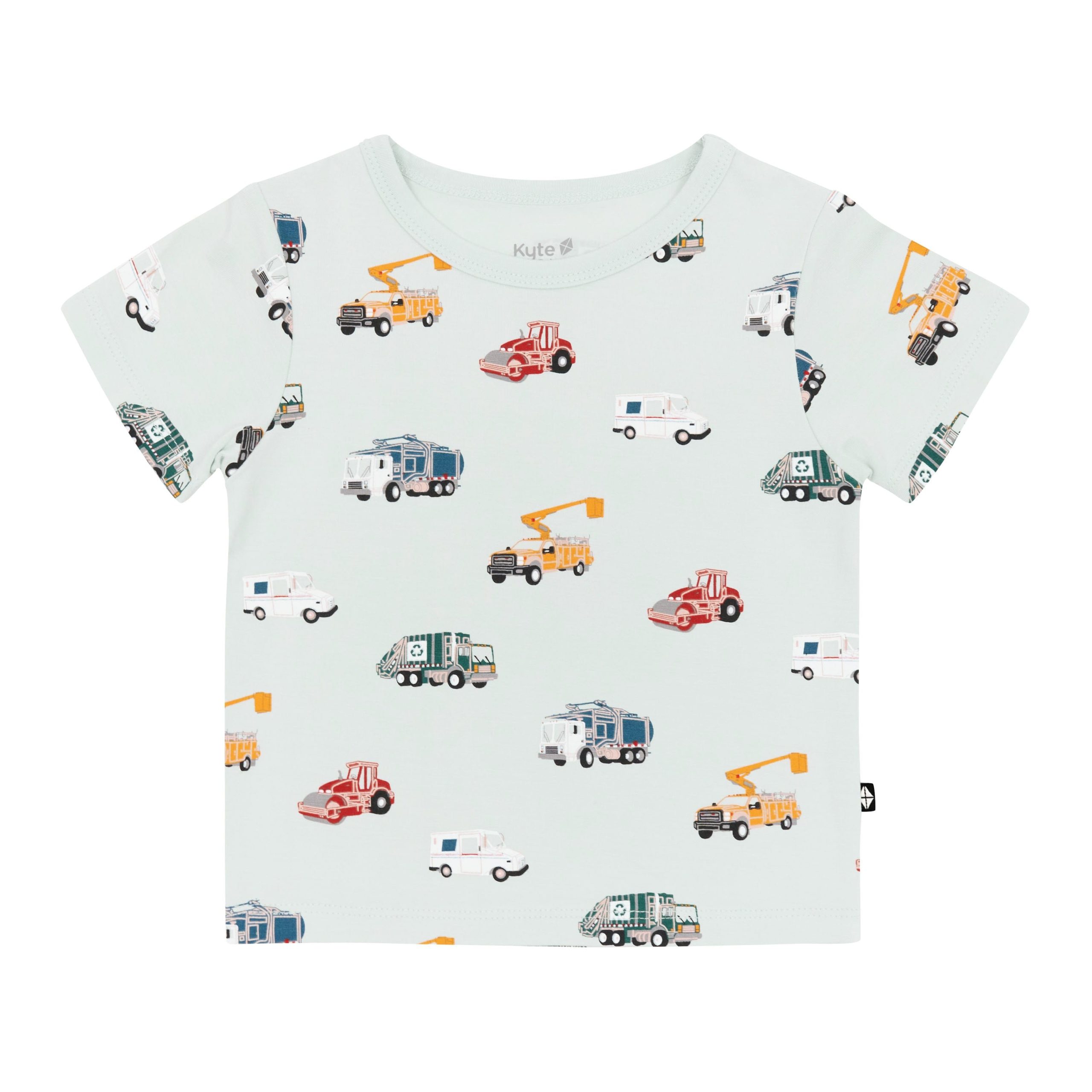Toddler Basic Tee in City Vehicles - Image 2