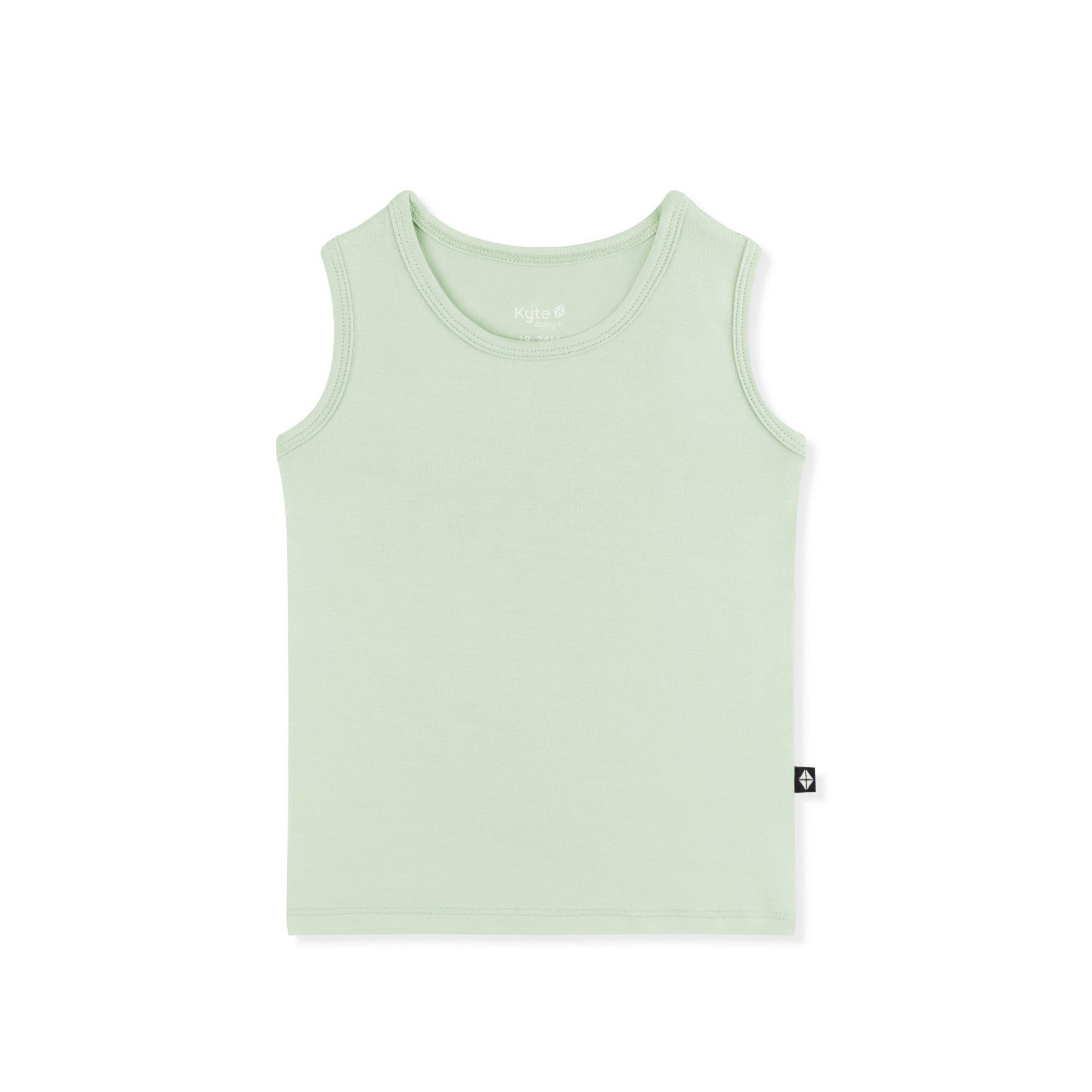 Toddler Tank Top in Basil - Image 2