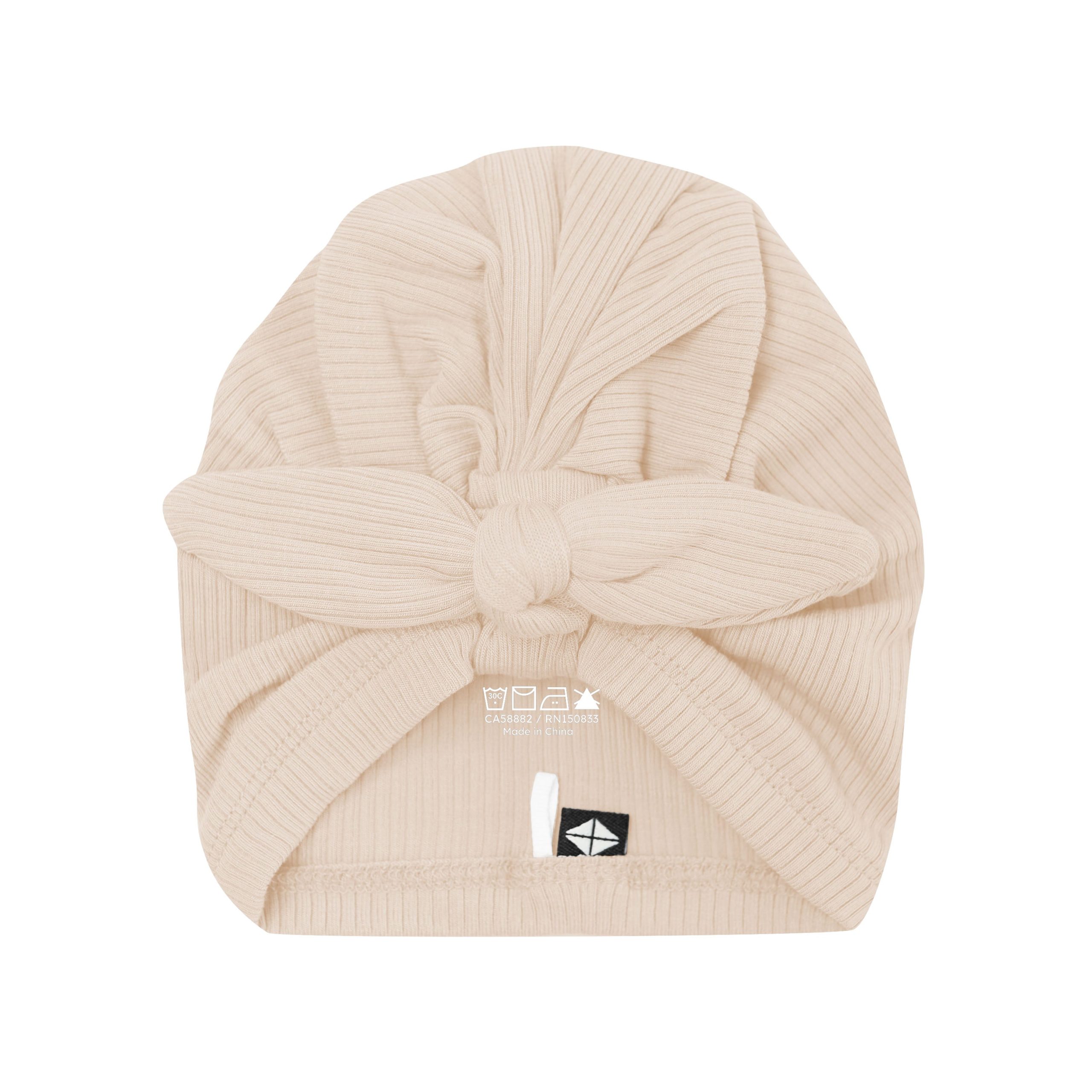Ribbed Headwrap in Bisque - Image 2