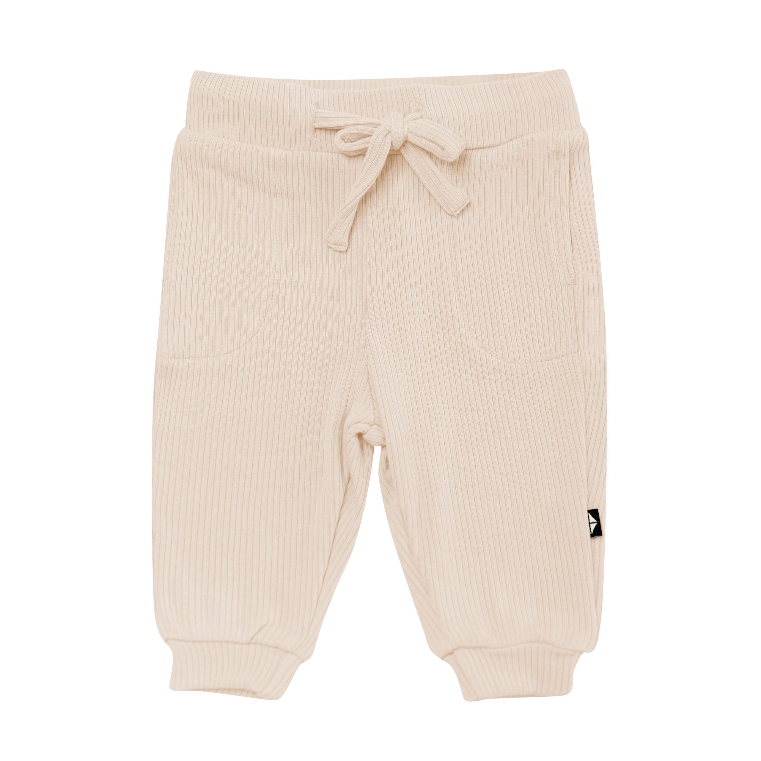 Ribbed Jogger Pant in Bisque - Image 2