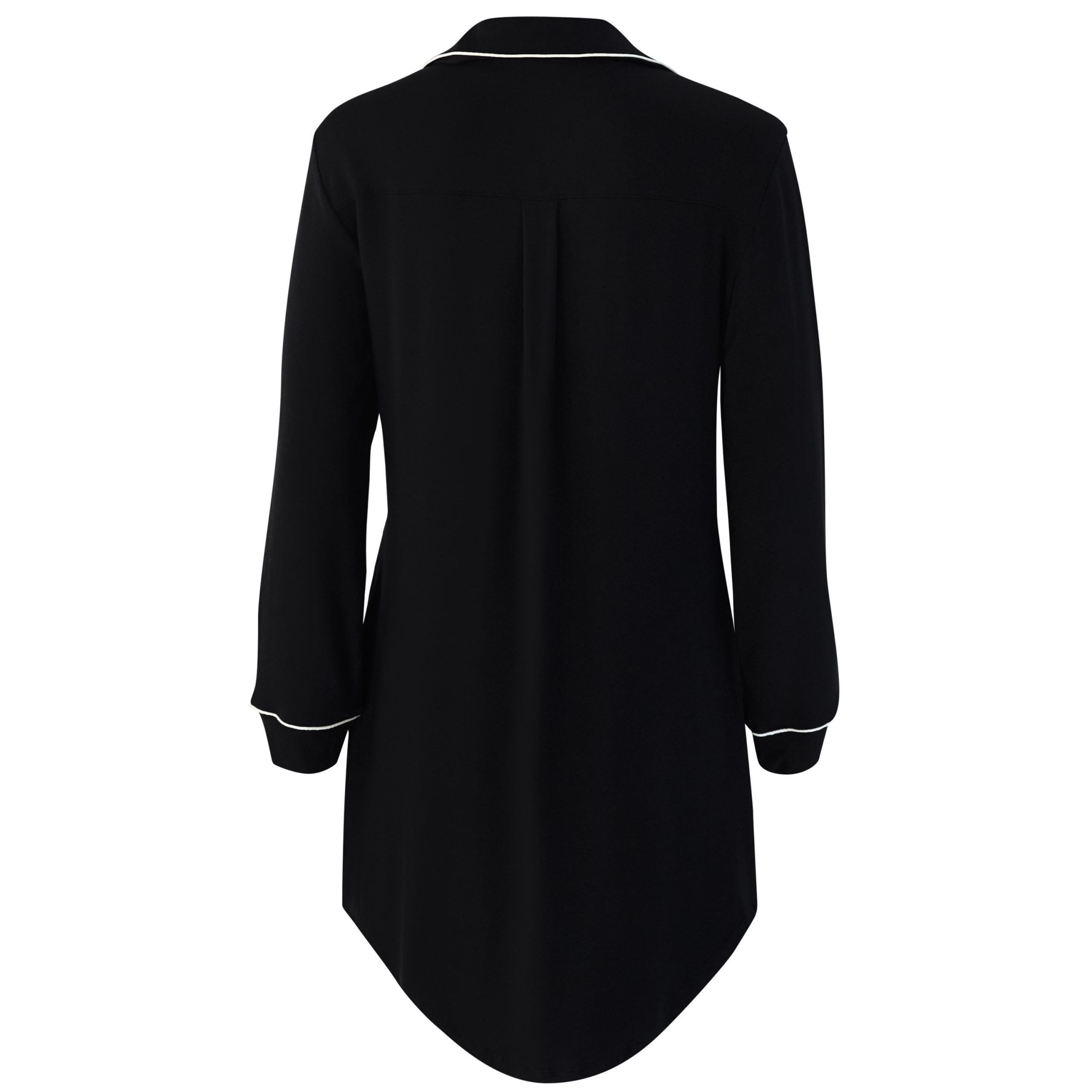 Long Sleeve Women's Nightshirt in Midnight - Image 5