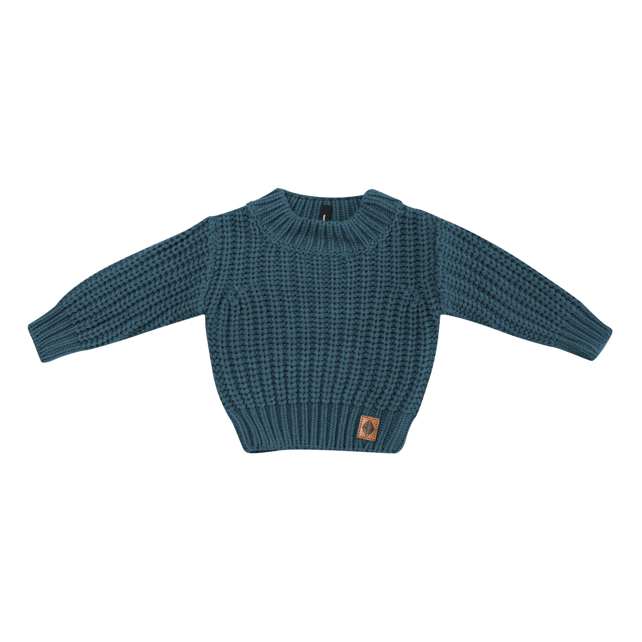 Chunky Knit Sweater in Atlantic - Image 2
