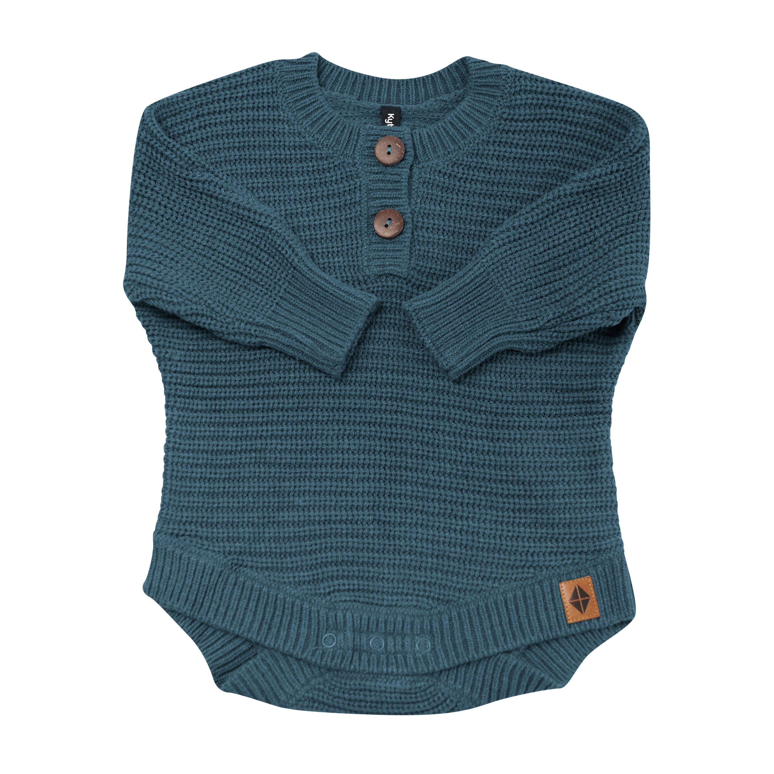 Chunky Knit Romper in Atlantic - Image 6
