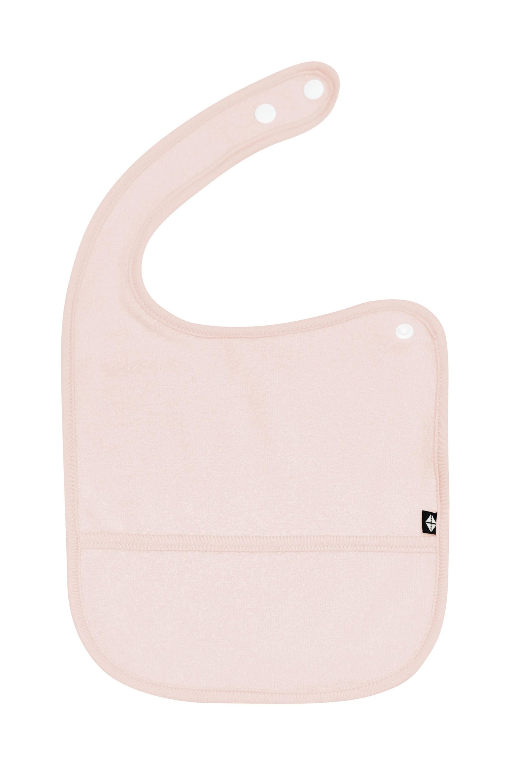 Terry Pocket Bib in Blush - Image 3