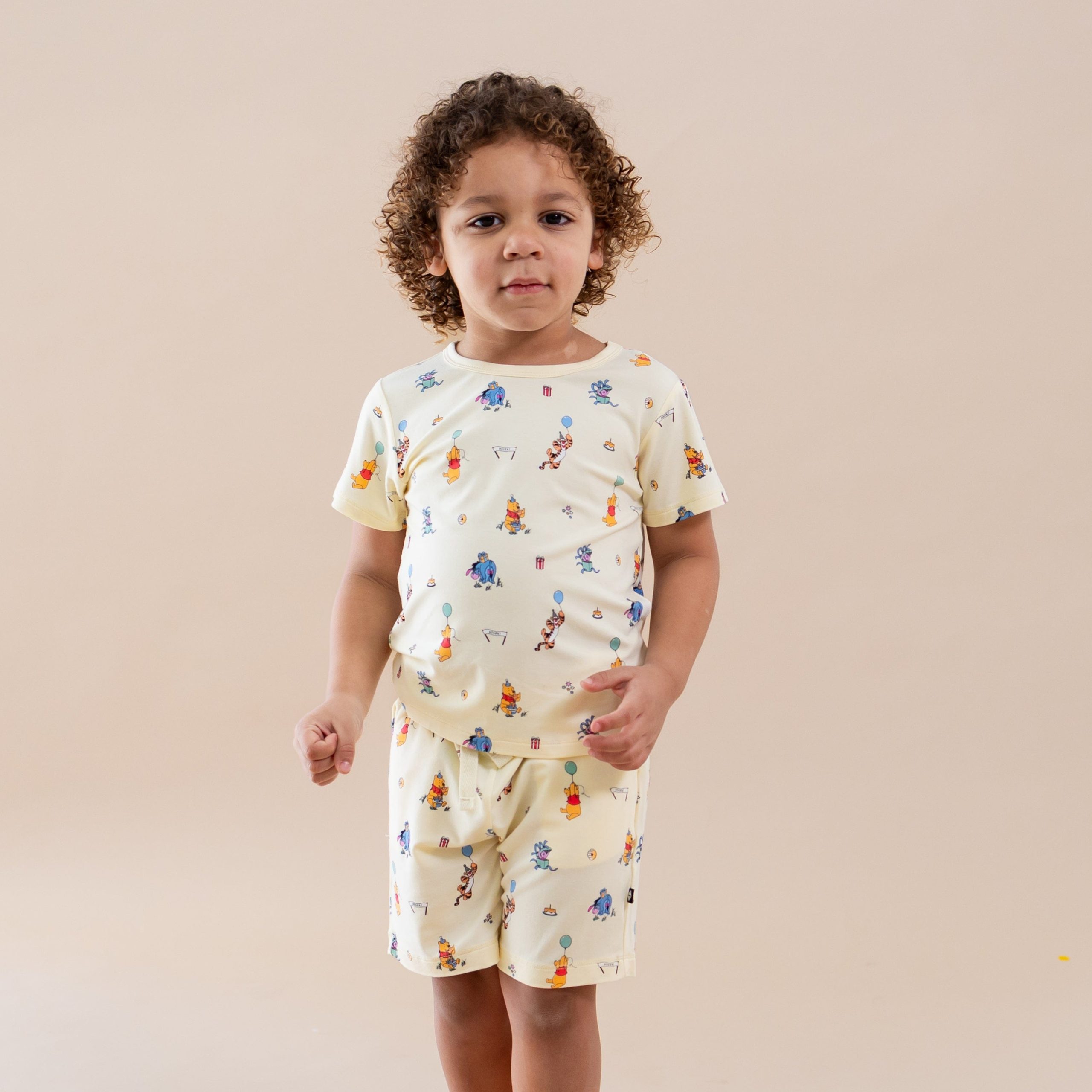 Toddler Basic Tee in Winnie the Pooh Celebration - Image 3