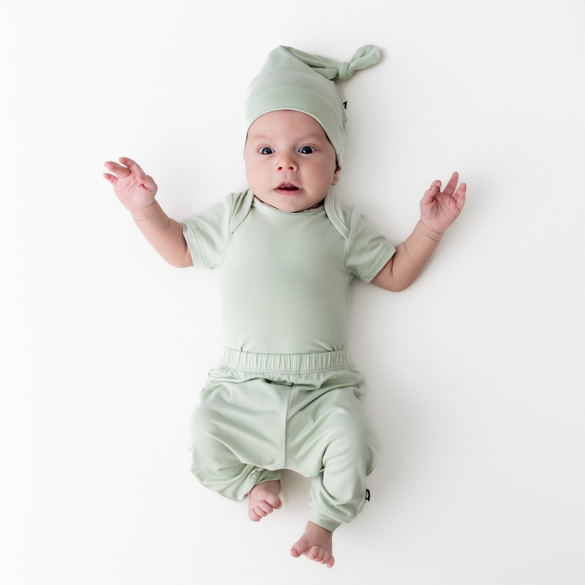 Knotted Cap in Basil - Image 4