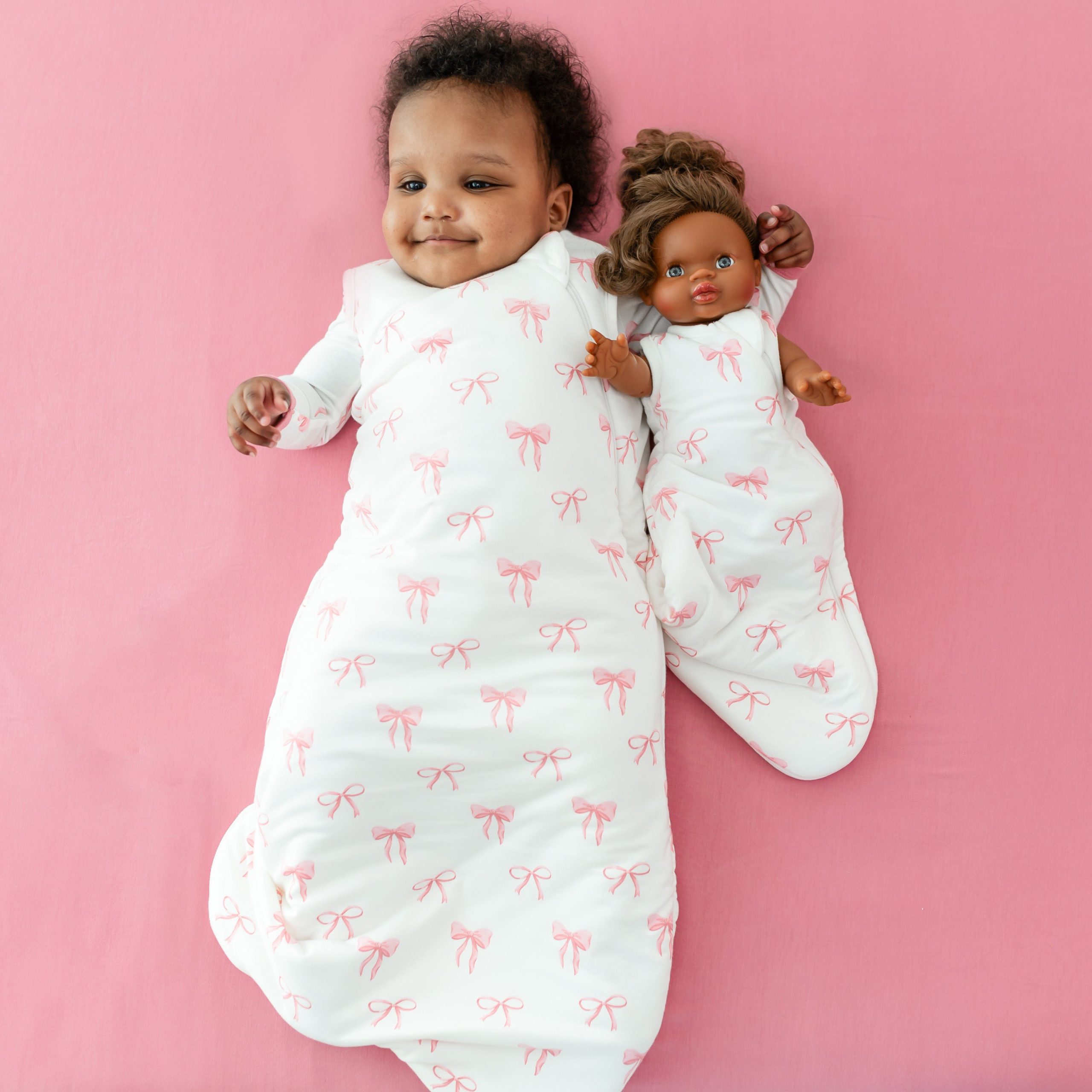Baby Doll Sleep Bag in Bow - Image 2