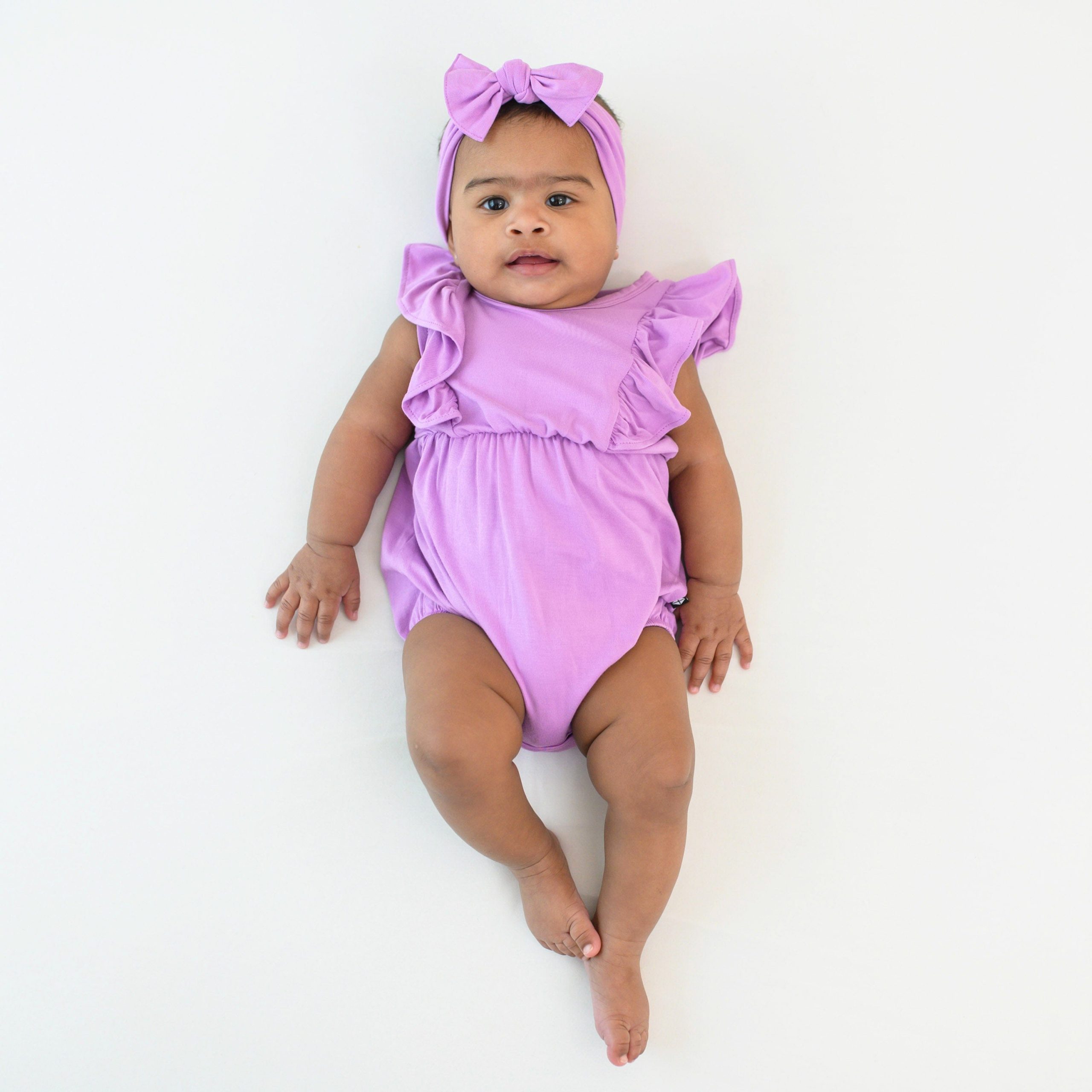 Bubble Romper in Poi - Image 3
