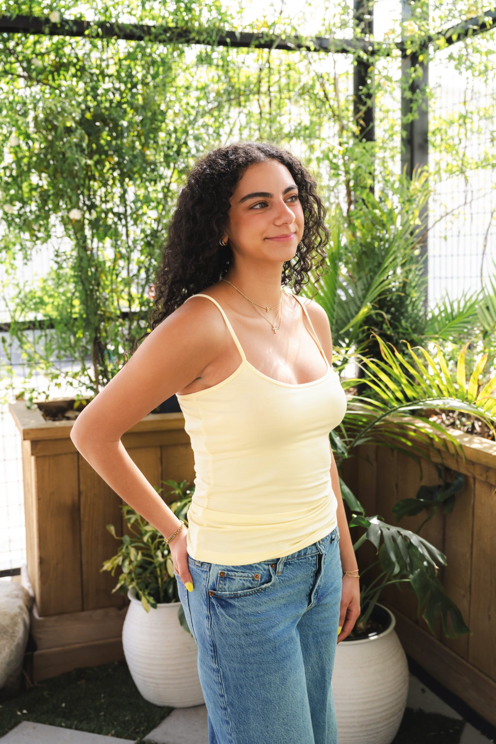 Women's Camisole in Chamomile