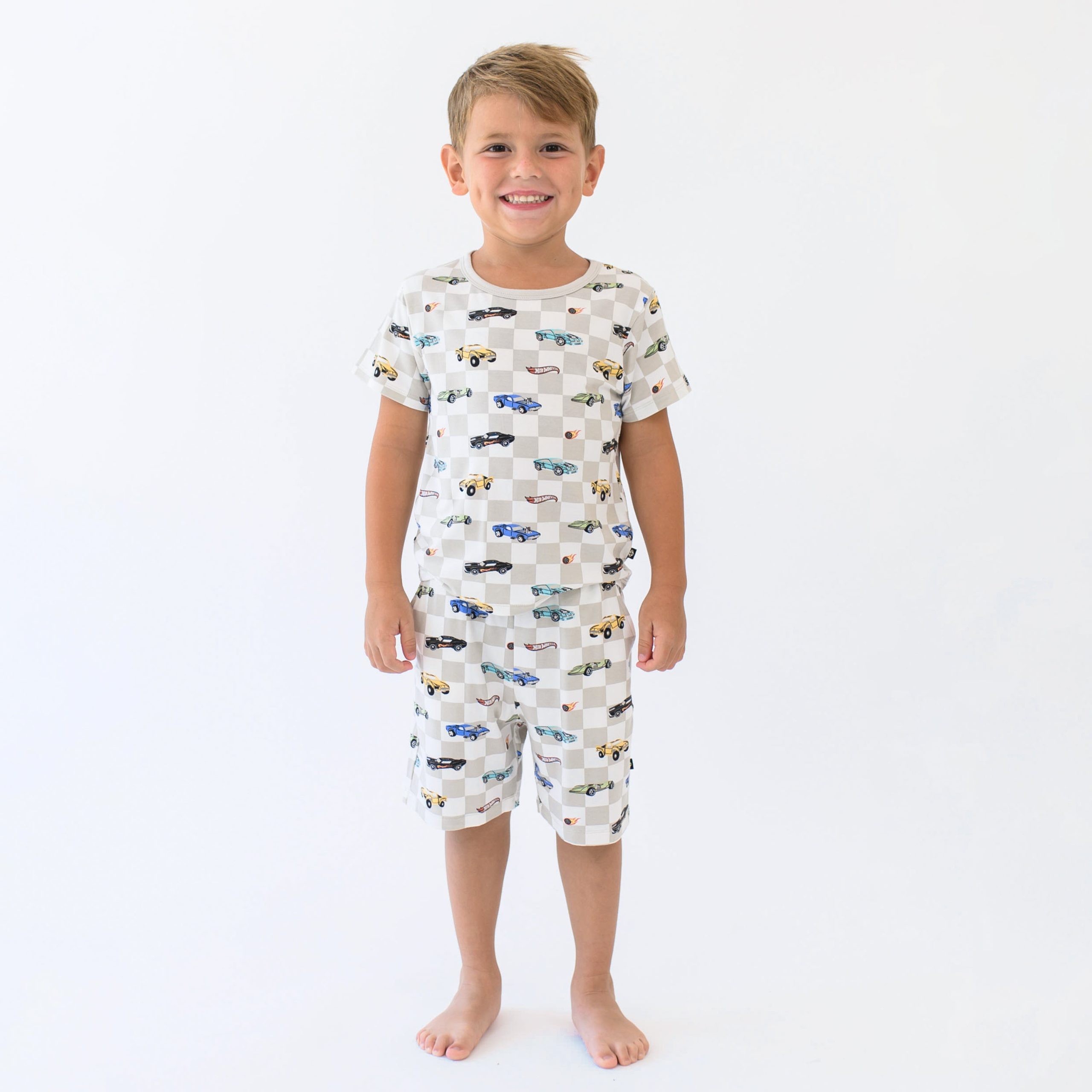 Short Sleeve Pajamas in Fast and Fierce - Image 5