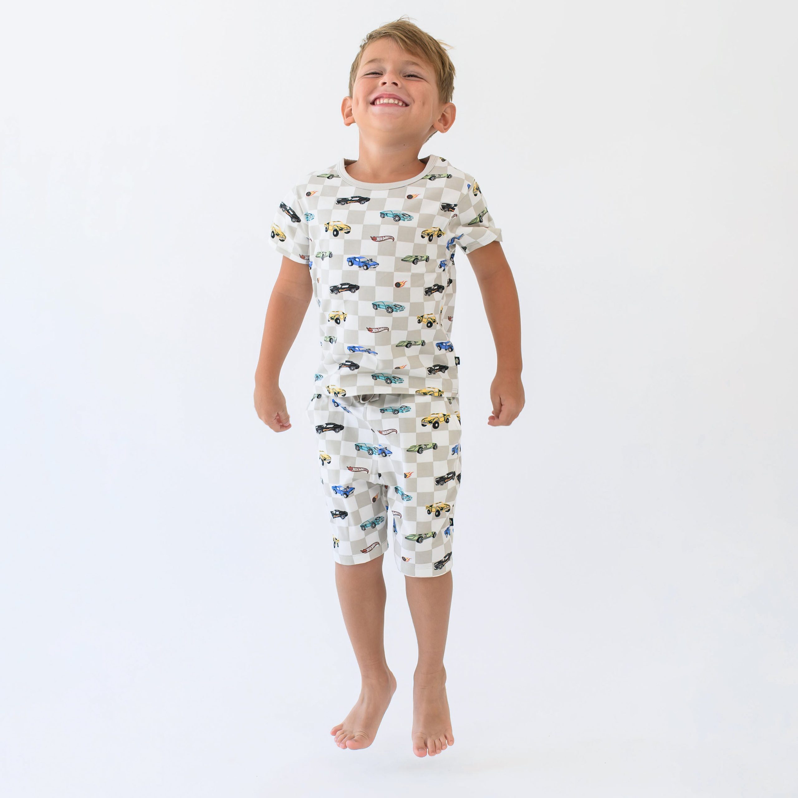Short Sleeve Pajamas in Fast and Fierce - Image 6