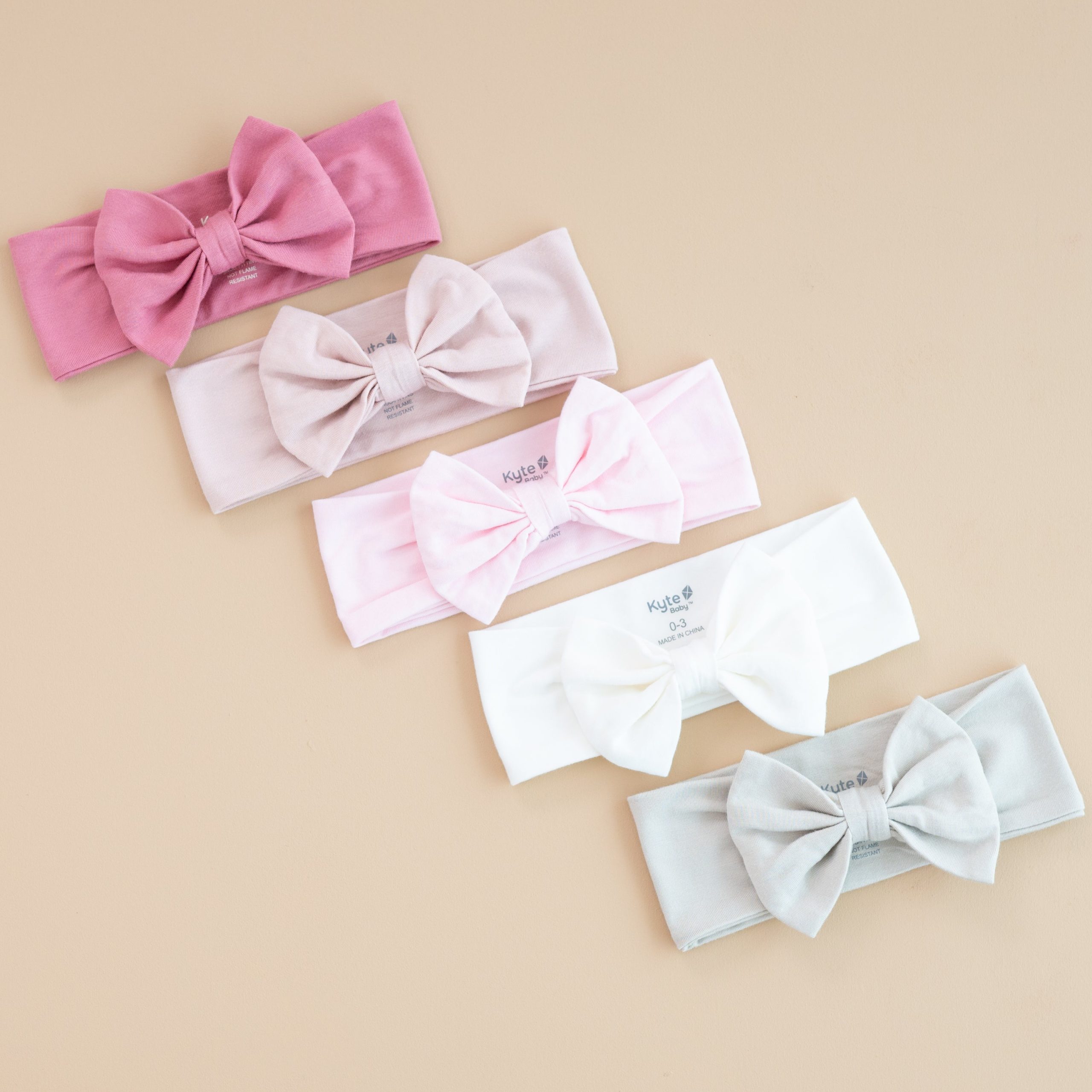 Bow Headband in Apple Blossom - Image 3