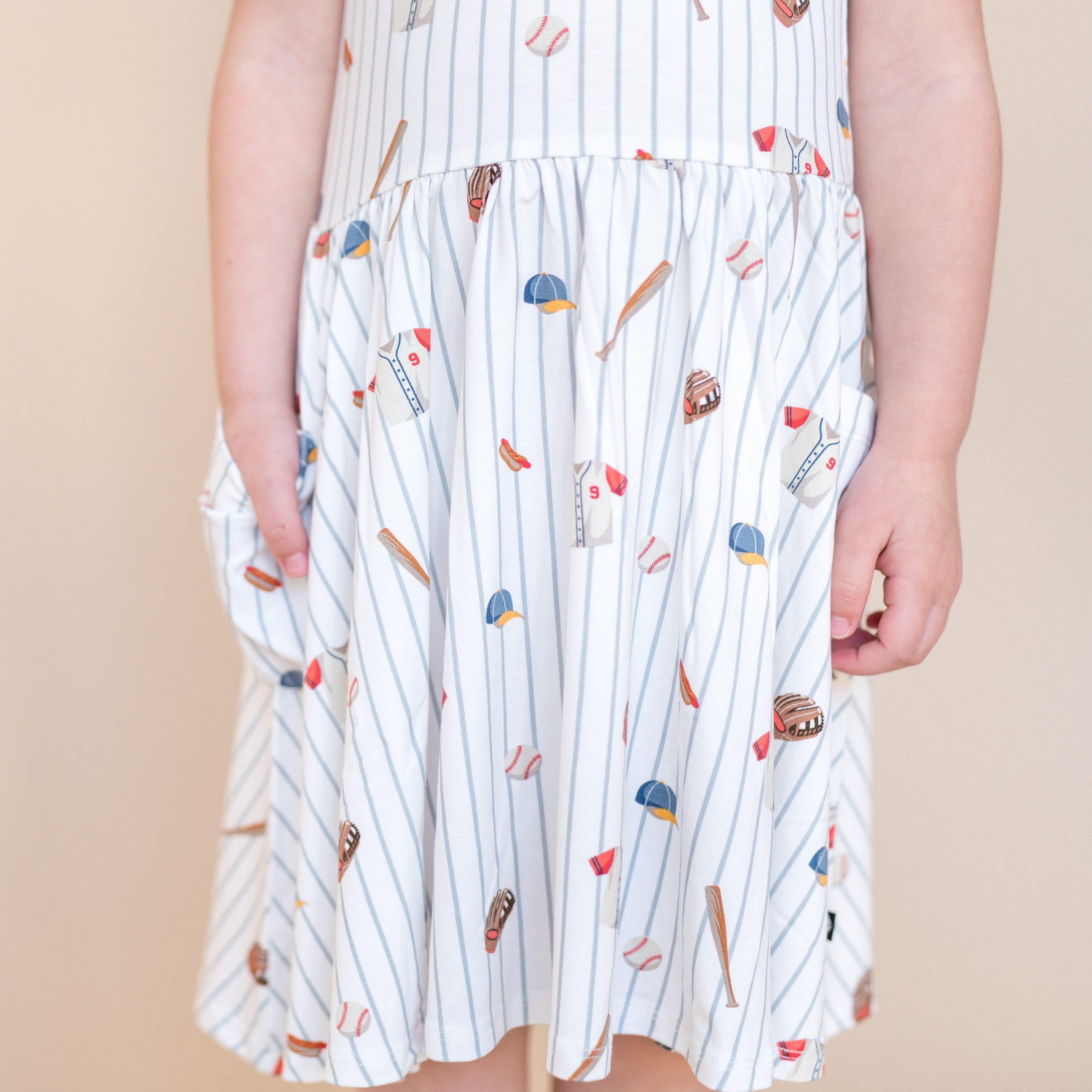 Pocket Dress in Home Run - Image 4
