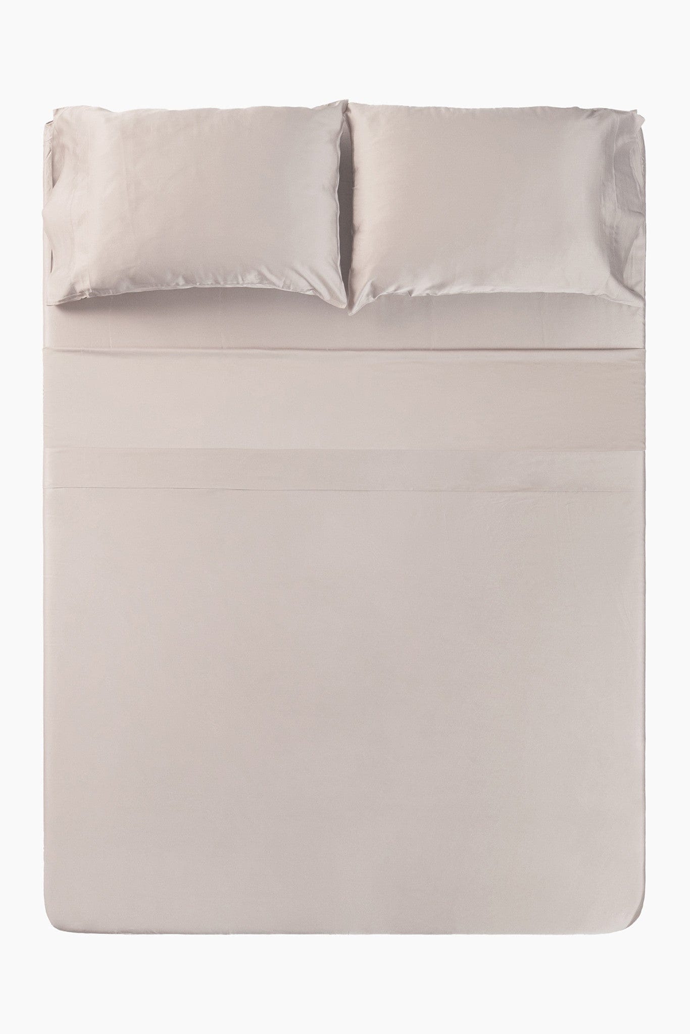 Bamboo Sateen Sheet Set in Sand Stone - Image 4