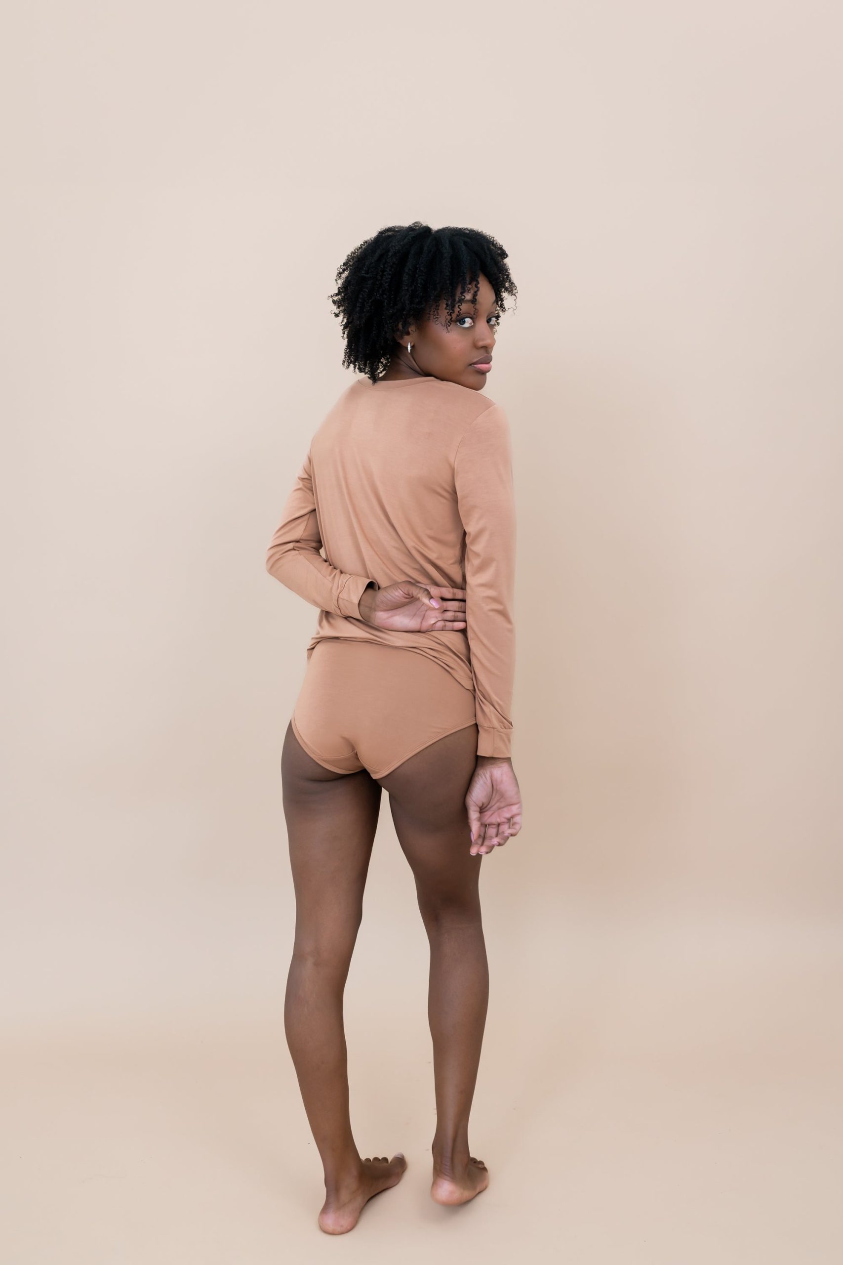 Women's Underwear in Latte - Image 3